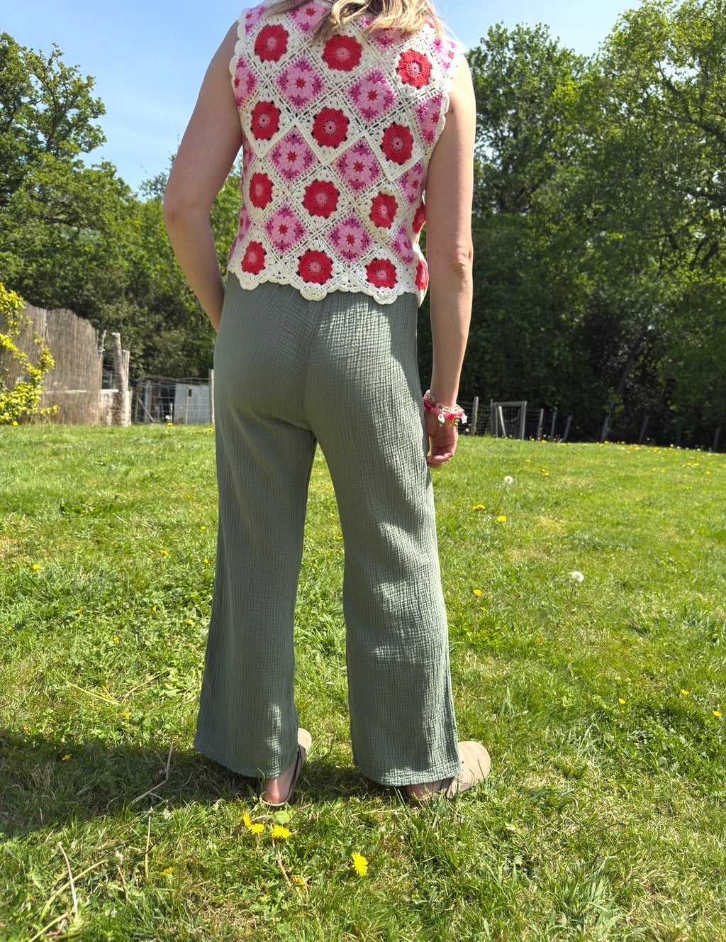Pantalon AUDREY kaki