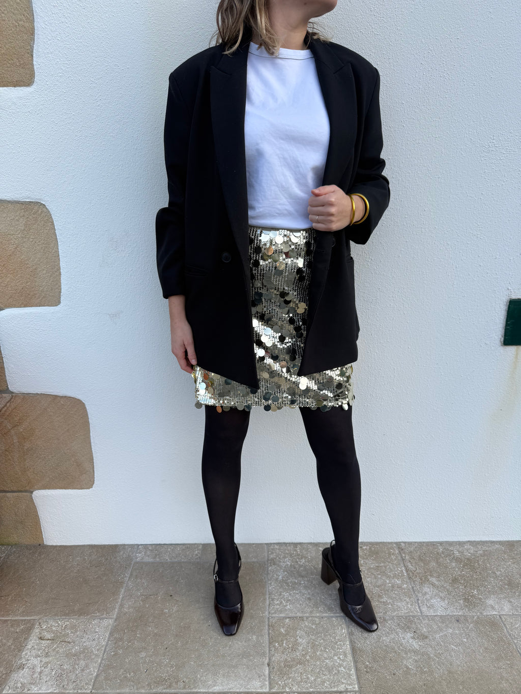 Jupe Severine dorée