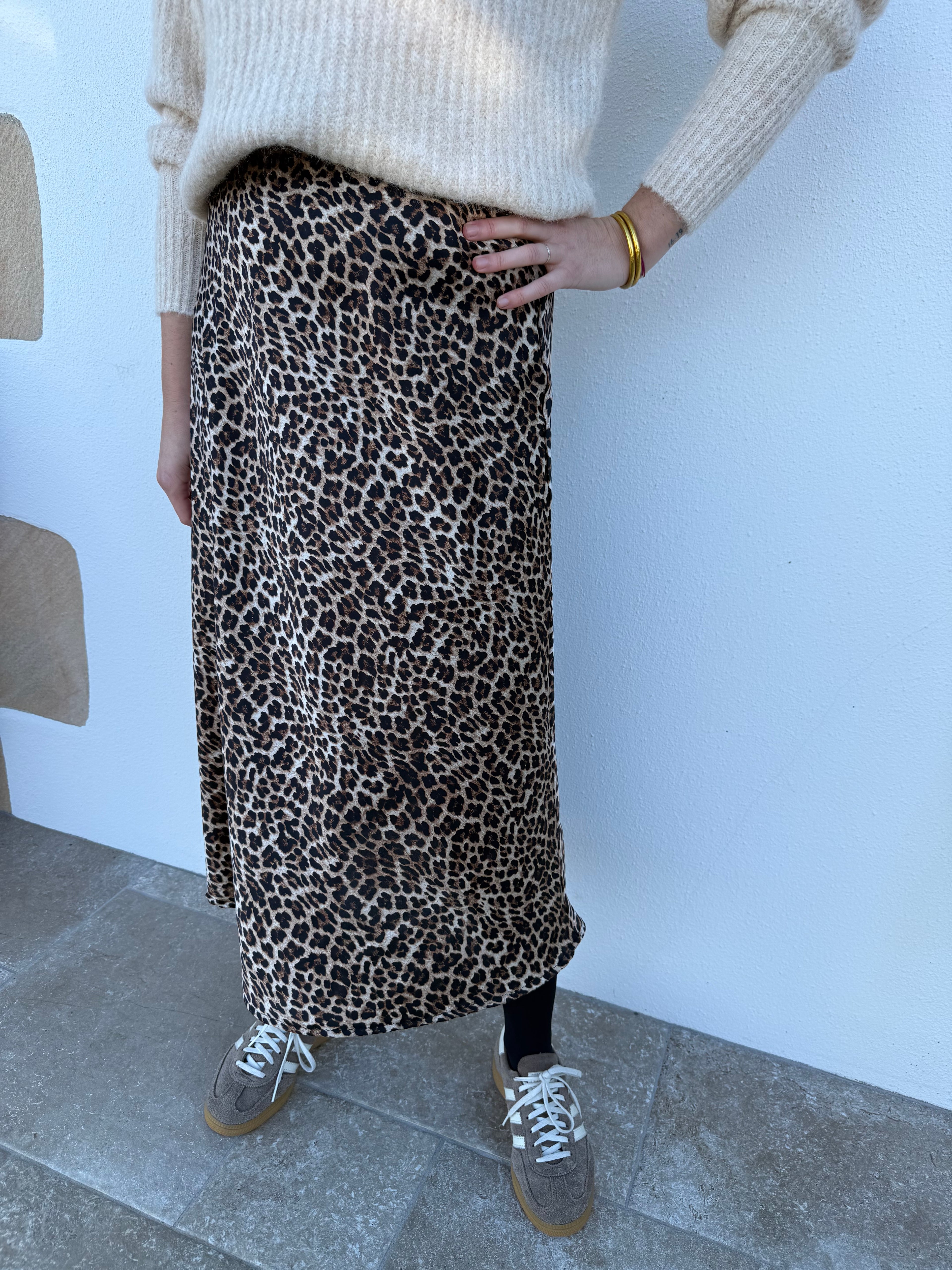 Jupe LAURENT léopard