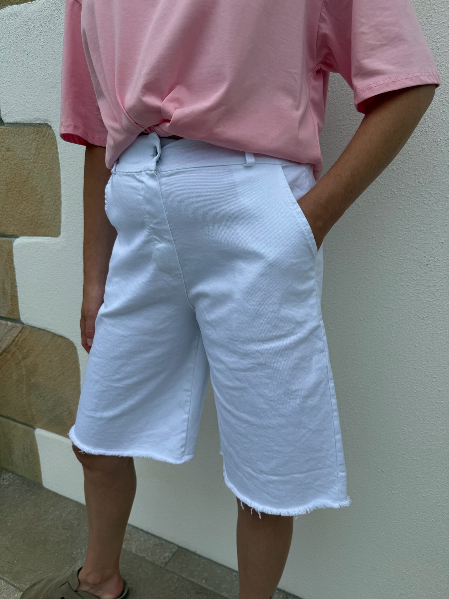 Bermuda LUKEN blanc