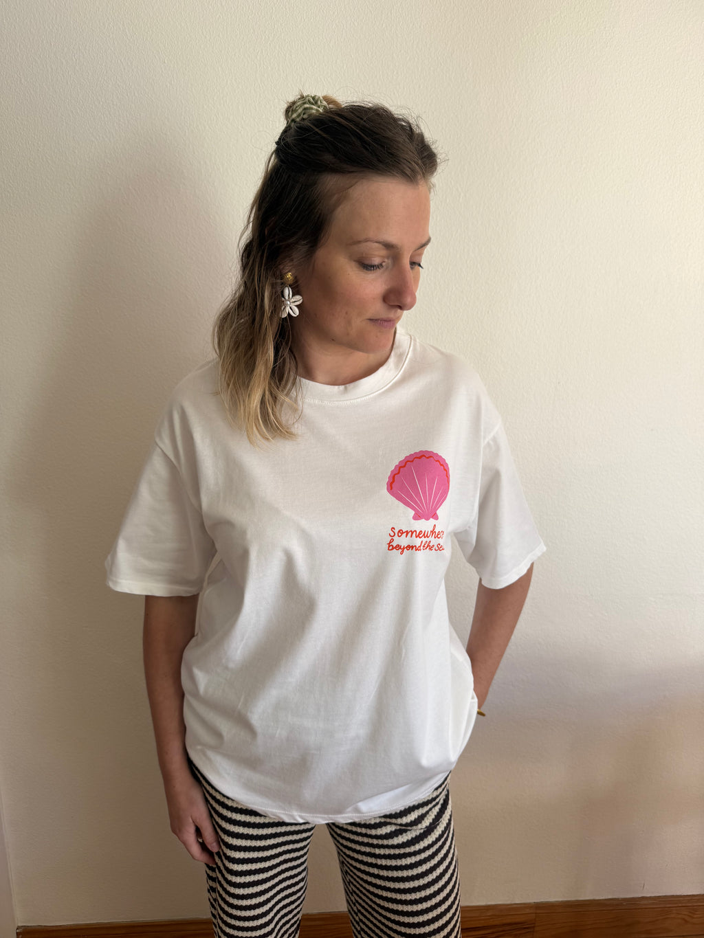 T-shirt ALAIA blanc