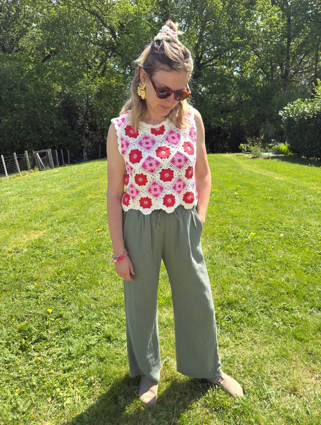Pantalon AUDREY kaki