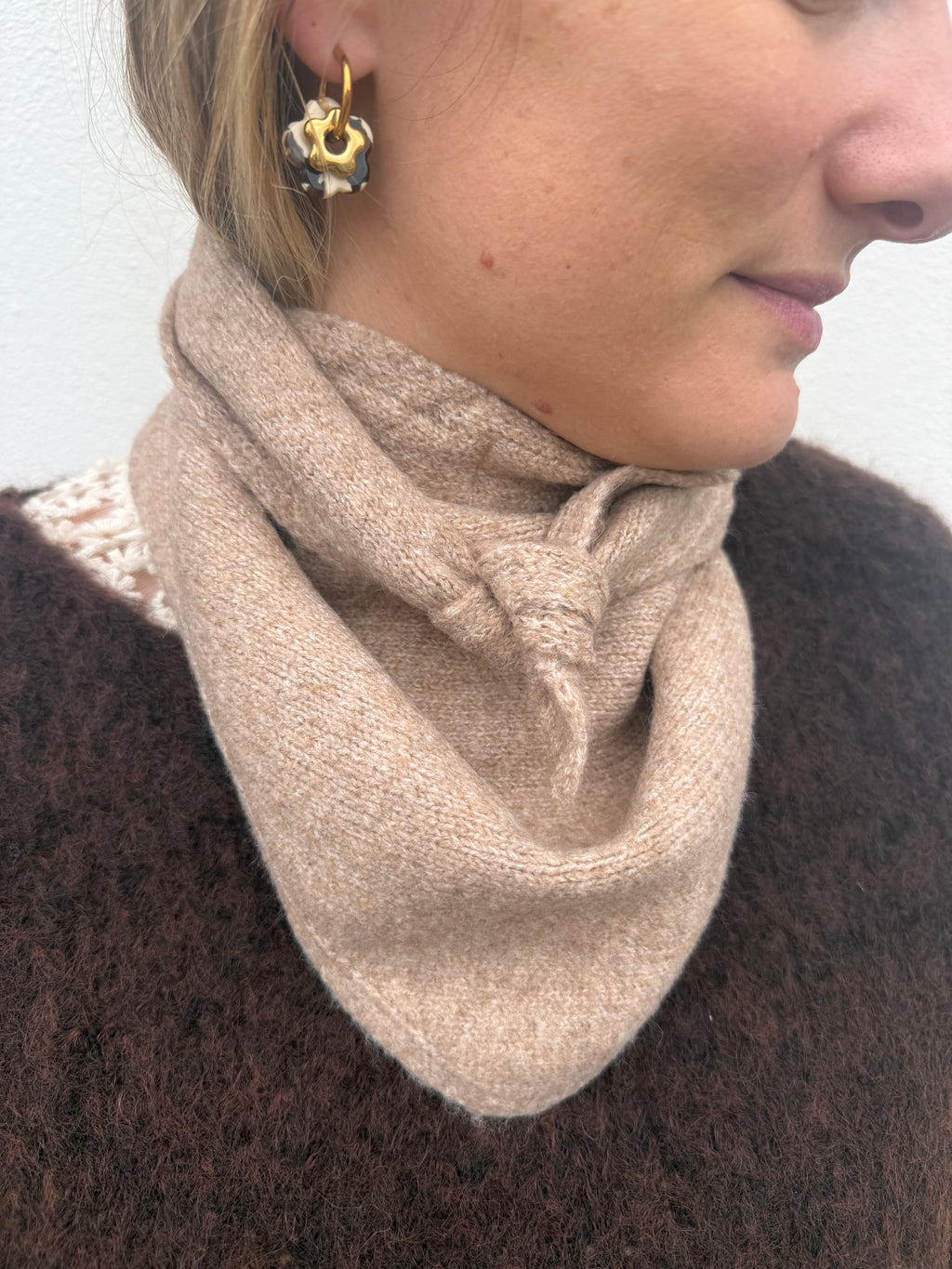 Foulard GASTON camel