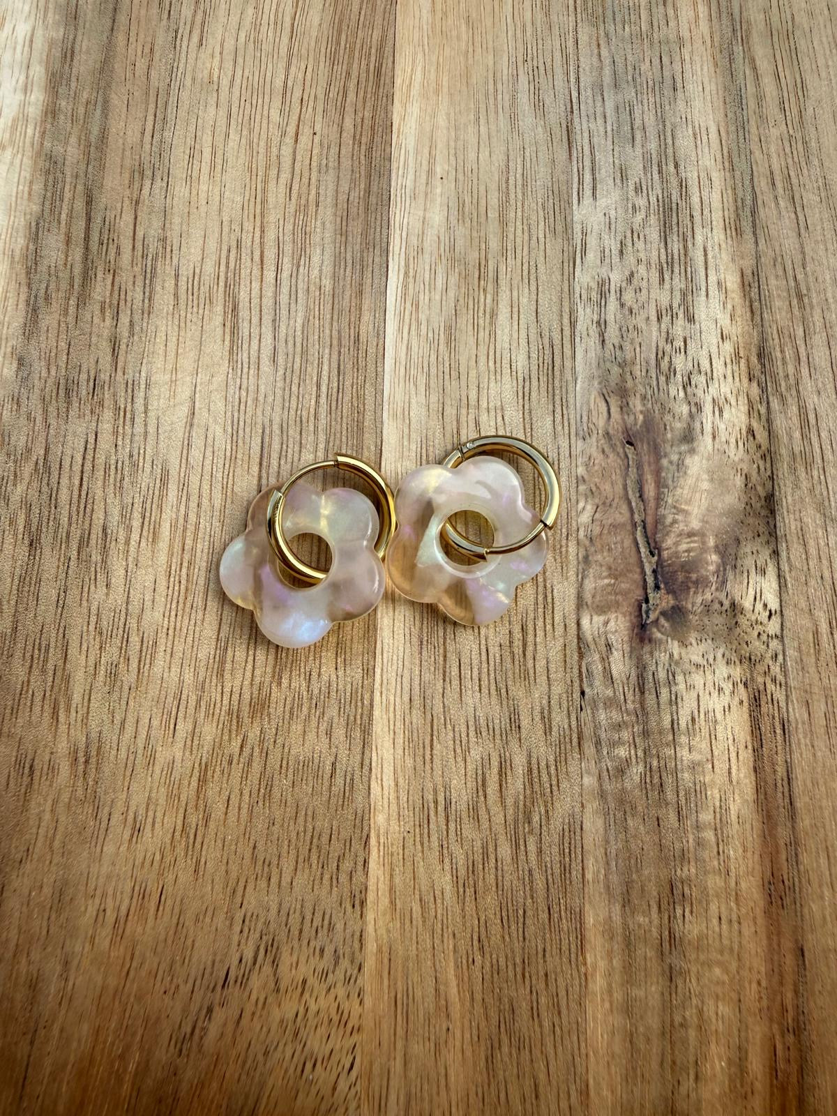 Boucles d’oreilles EMILIE ivoires