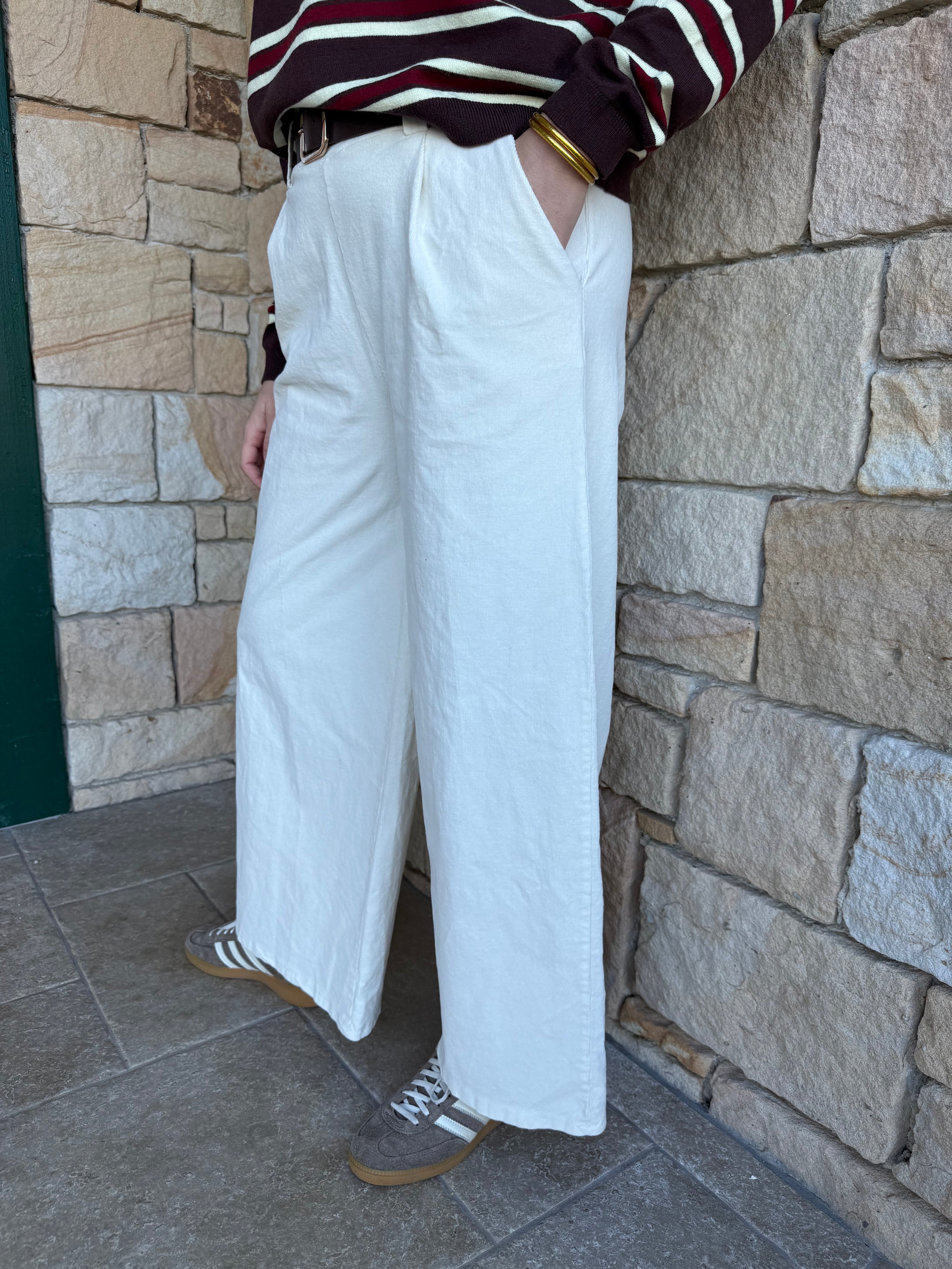 Pantalon JEANNE écru