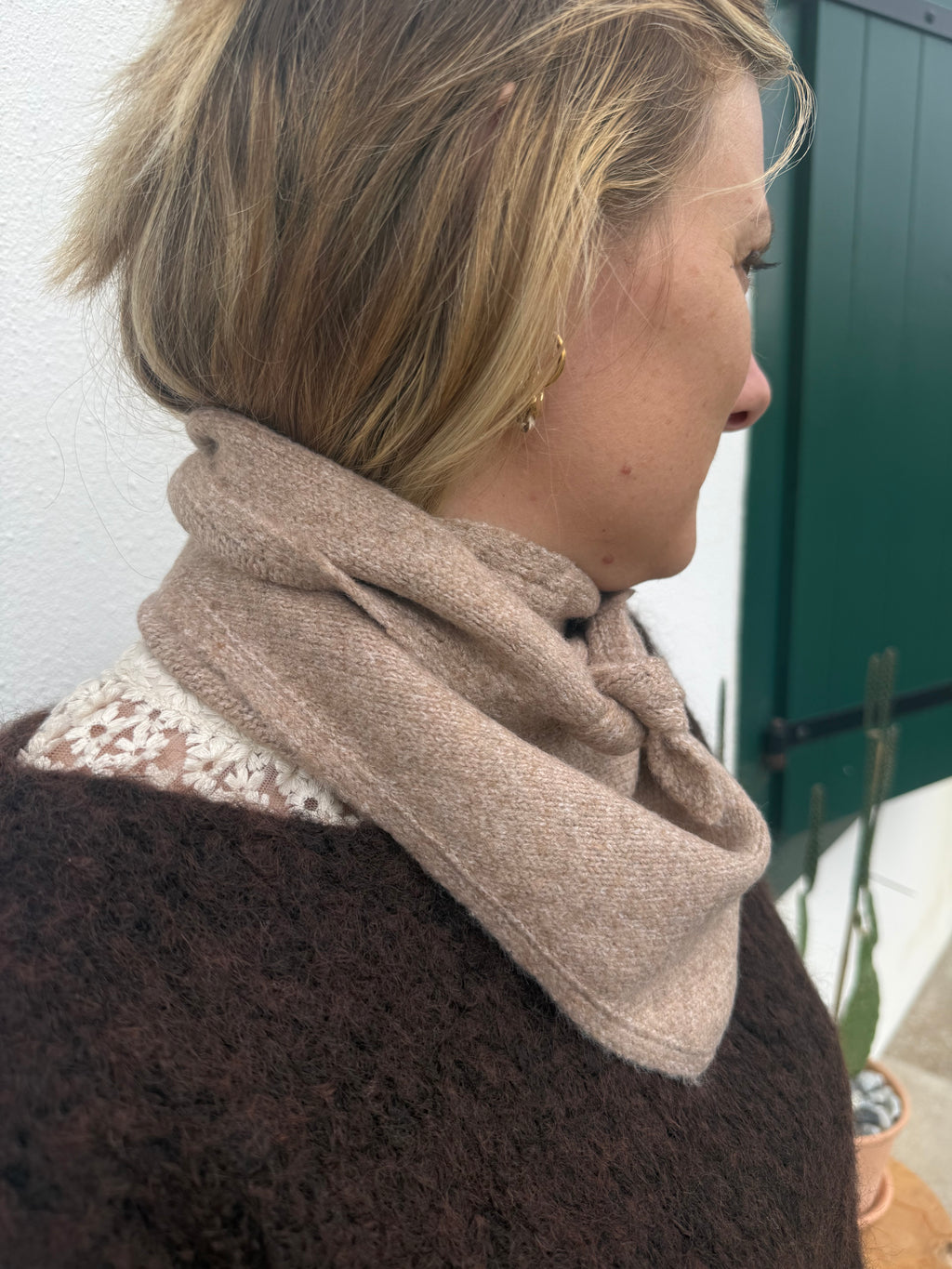 Foulard GASTON camel