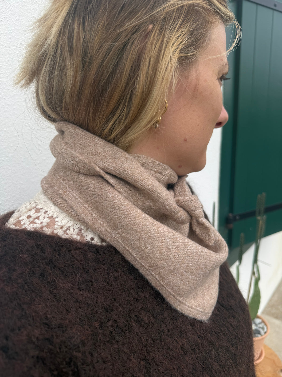 Foulard GASTON camel