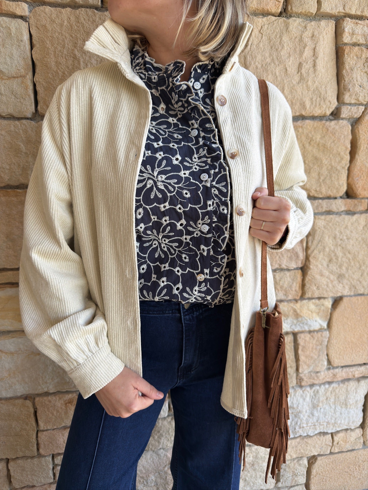 Veste velours côtelé CESAR
