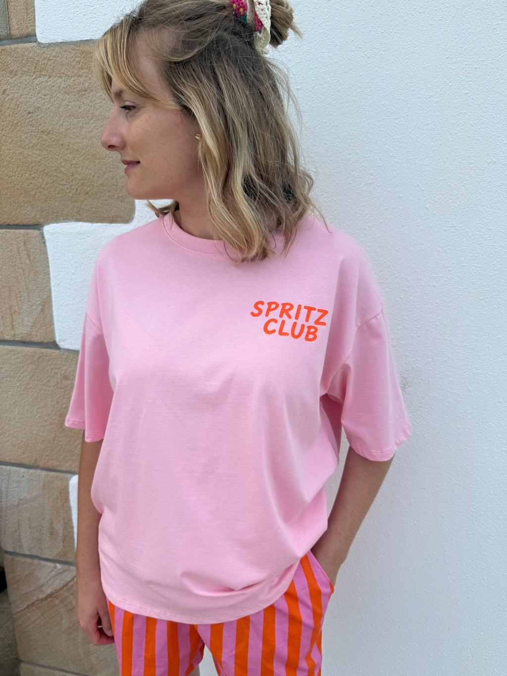 T-shirt SPRITZ rose
