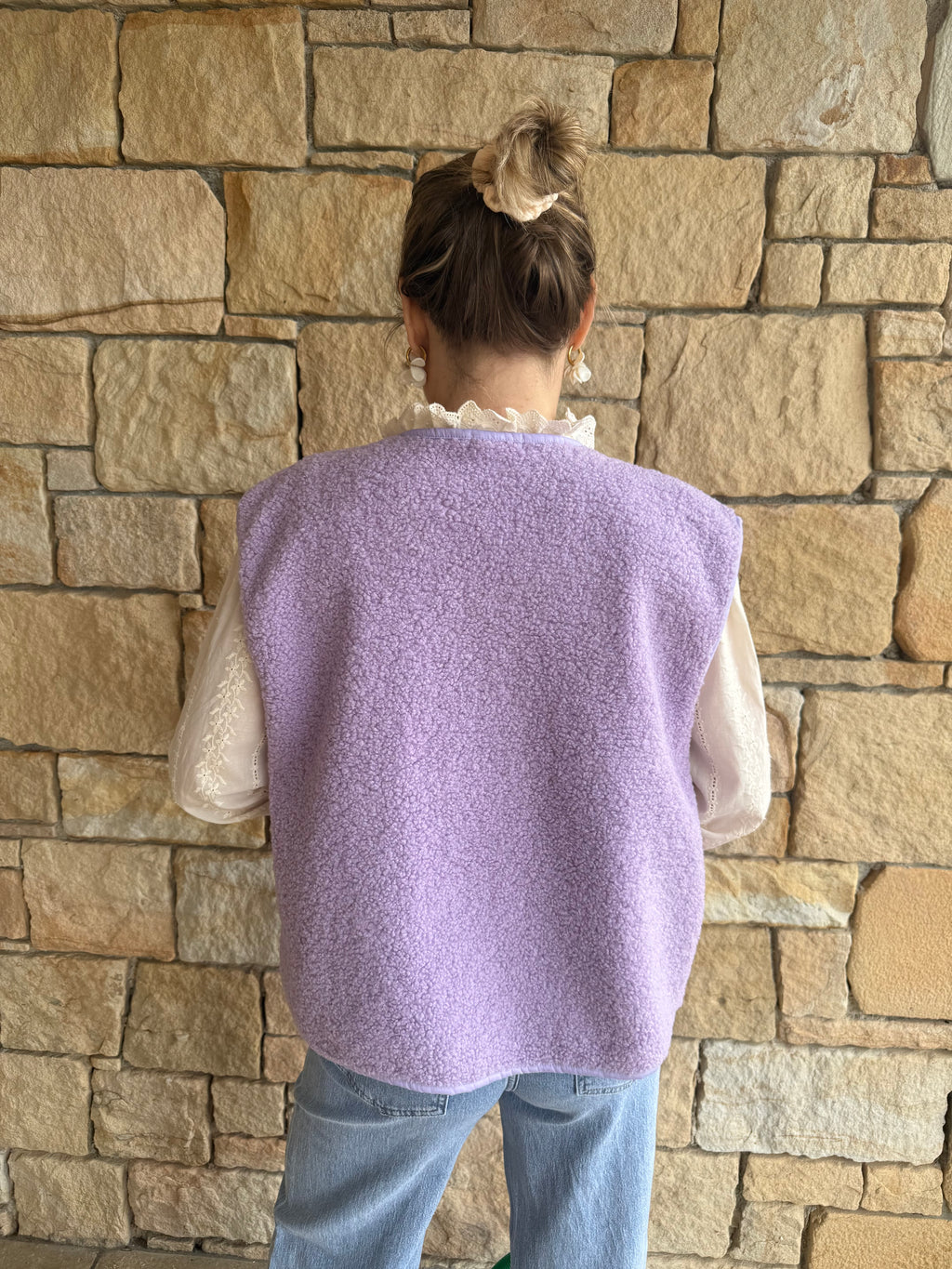 Gilet sans manches MARC lilas