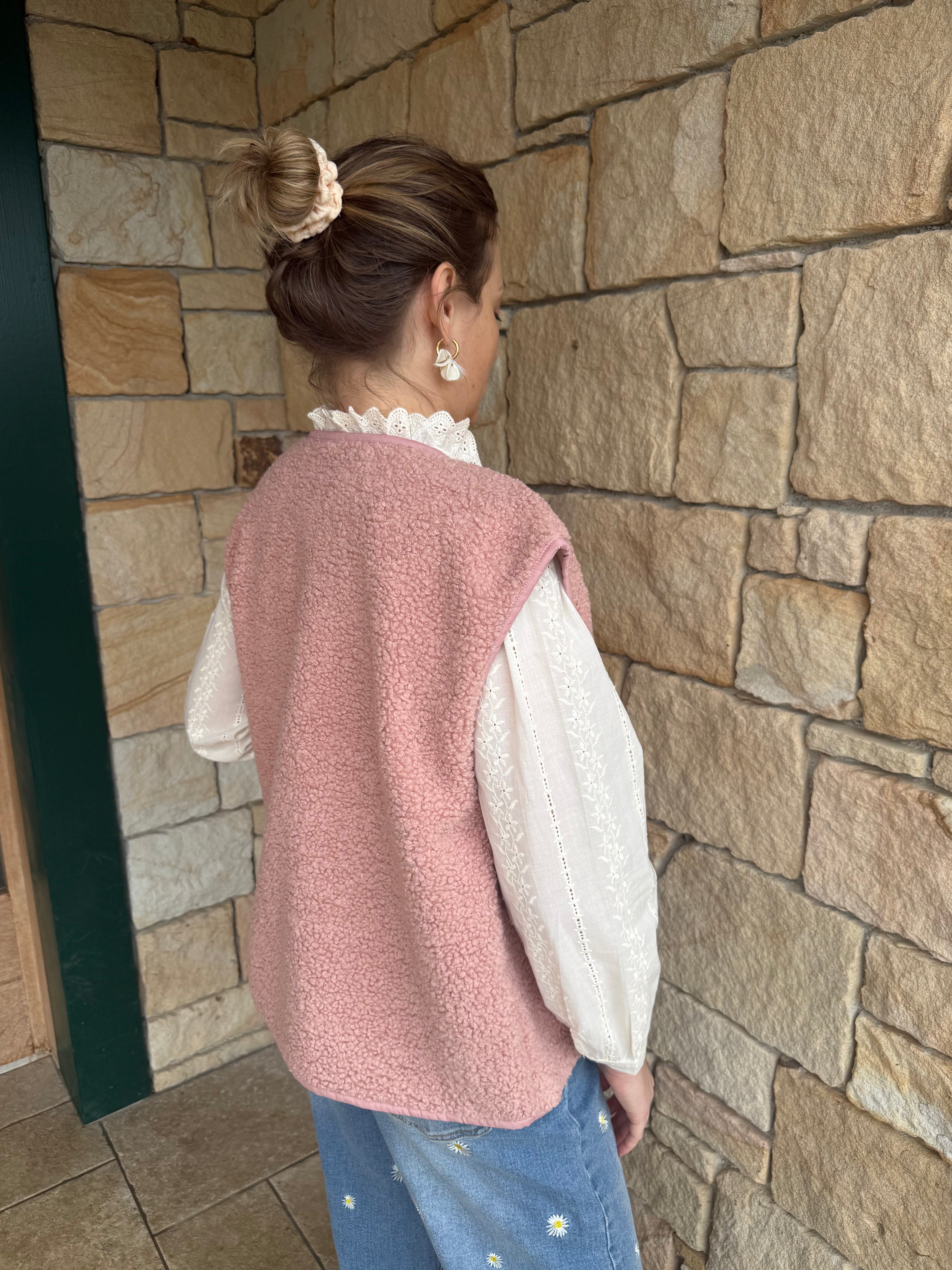 Gilet sans manches MARC rose