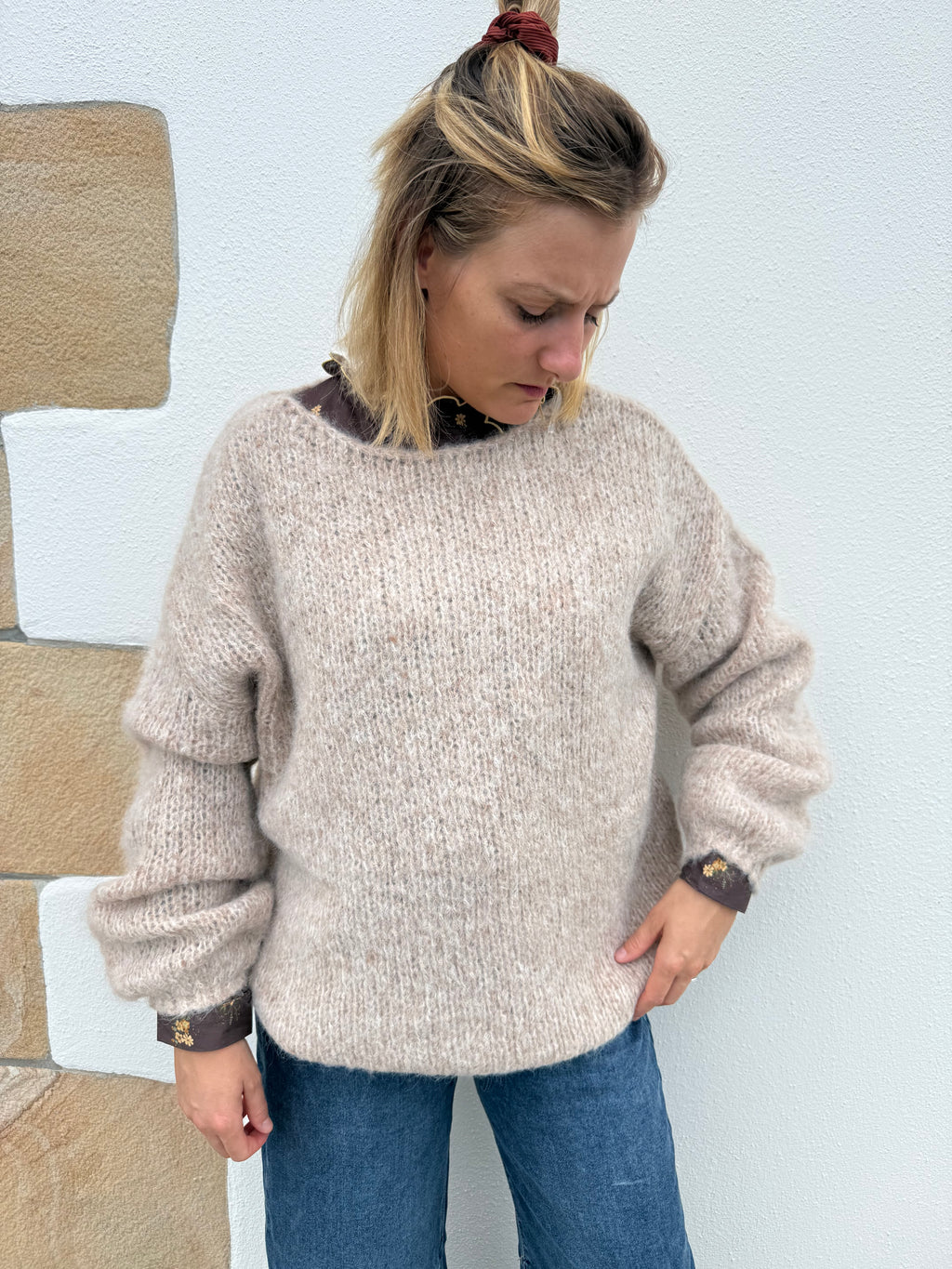 Pull YVETTE beige