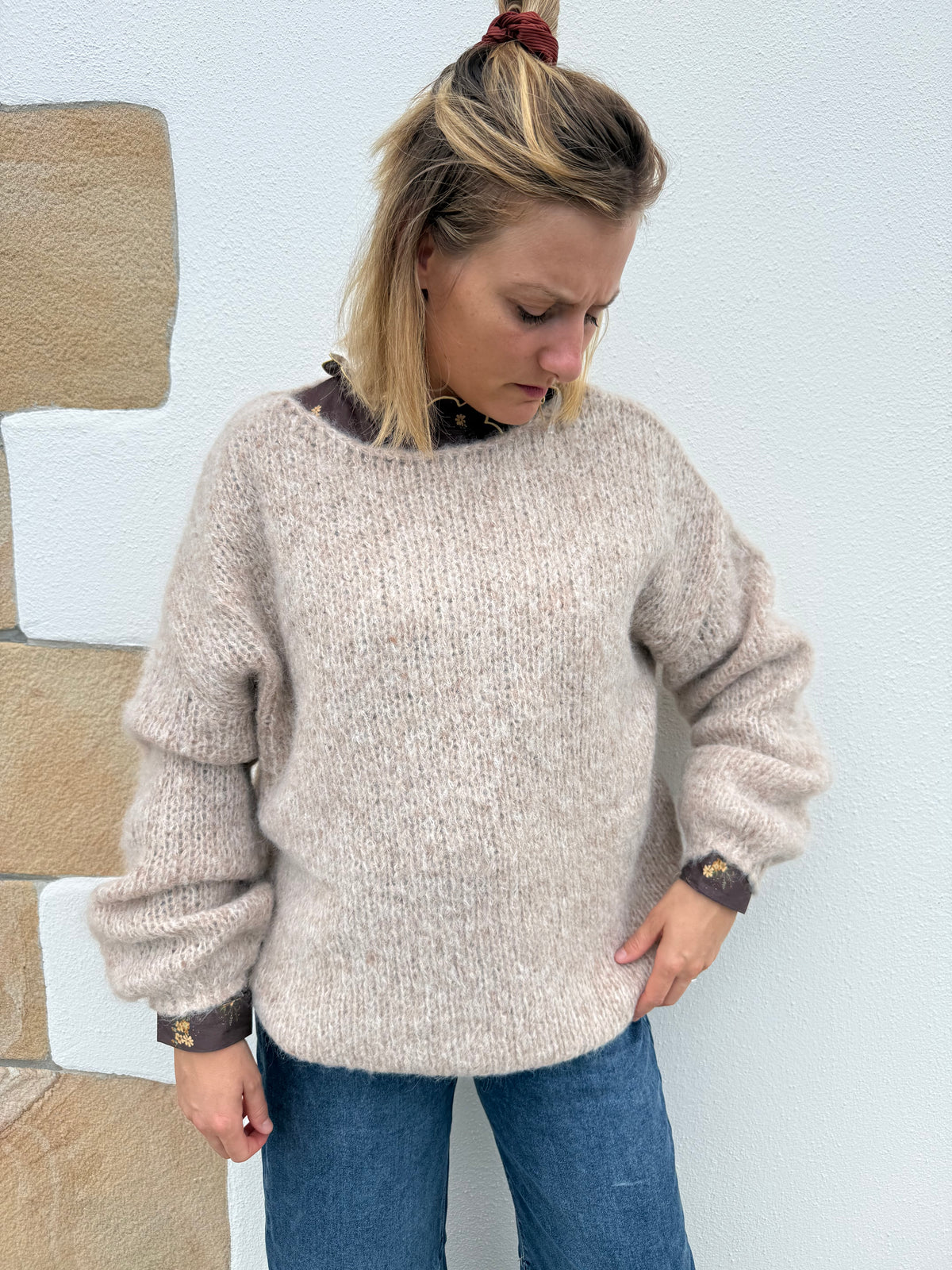 Pull YVETTE beige