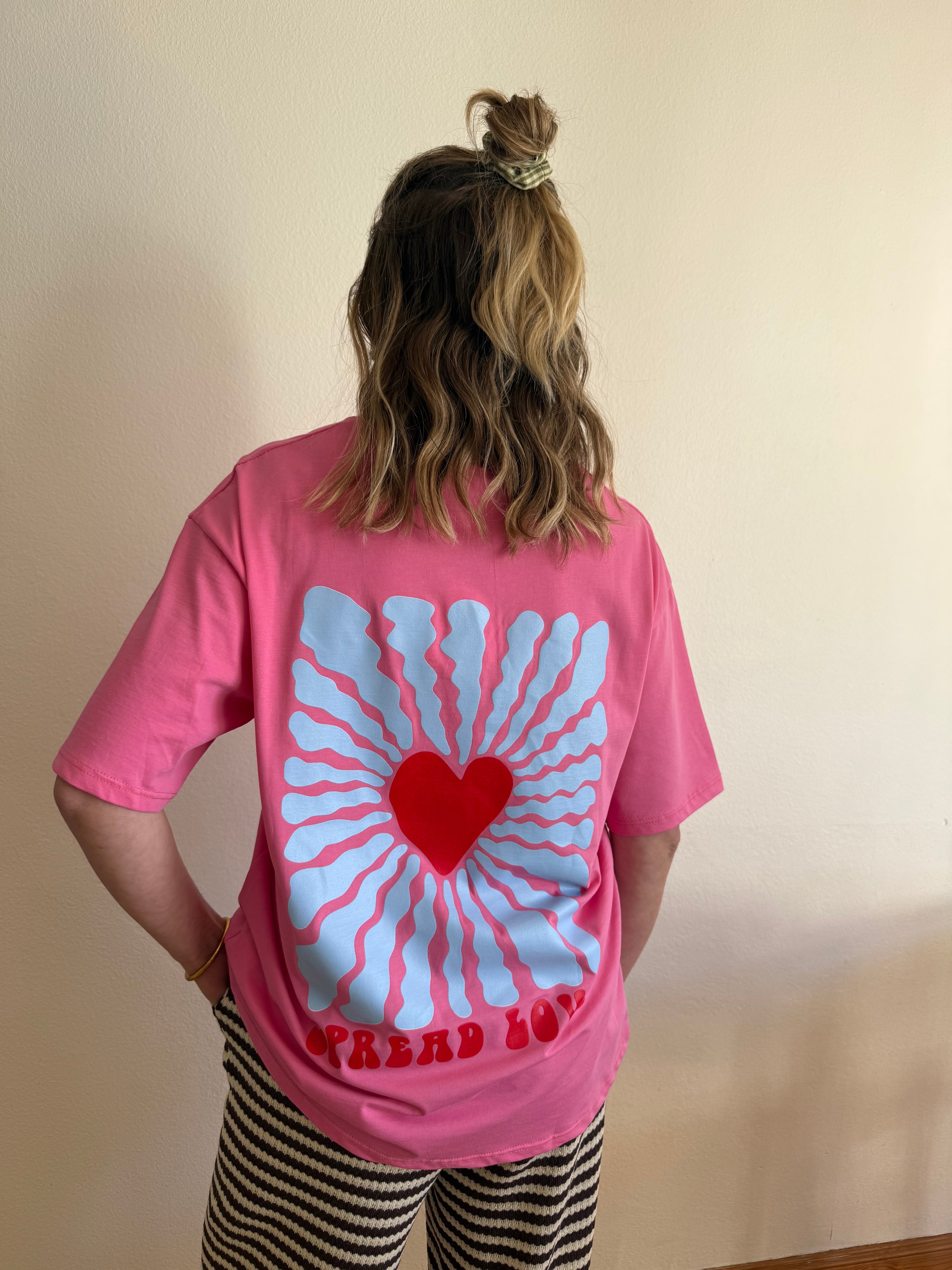 T-shirt PHILIPPE rose foncé