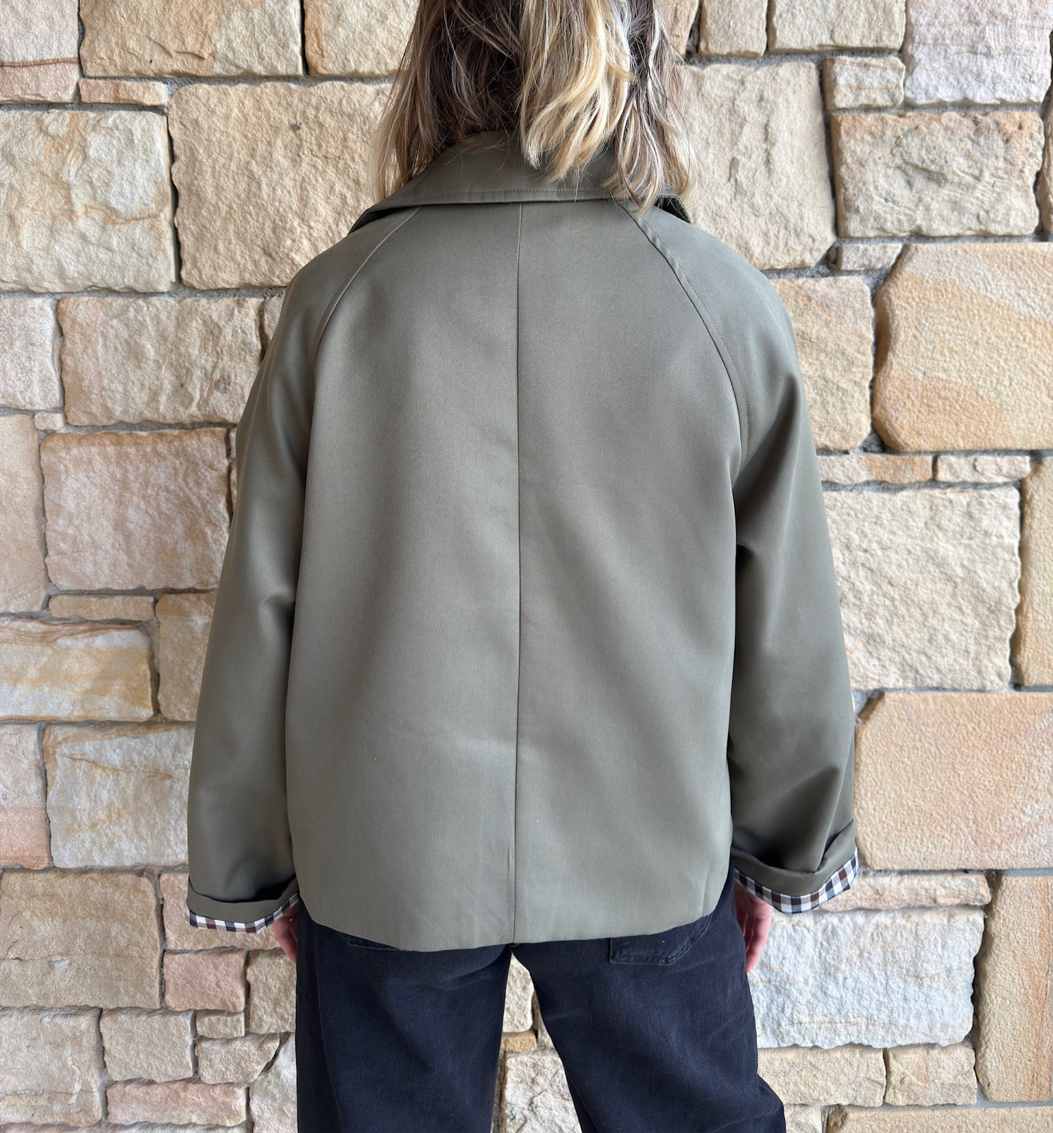 Veste trench FLORENCE - Kaki