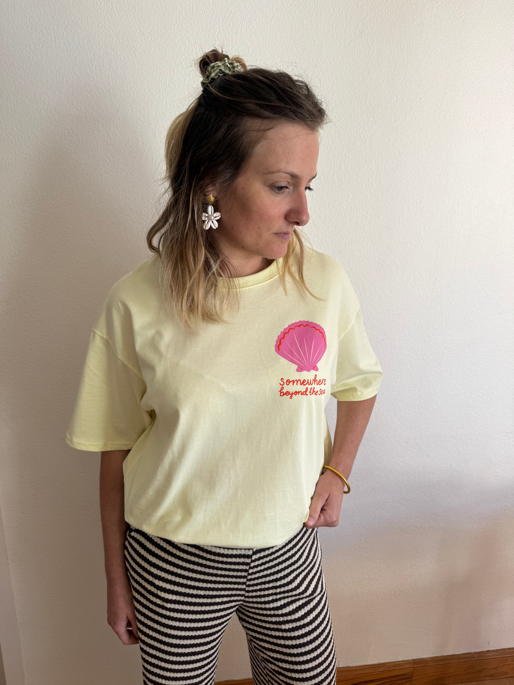T-shirt ALAIA jaune