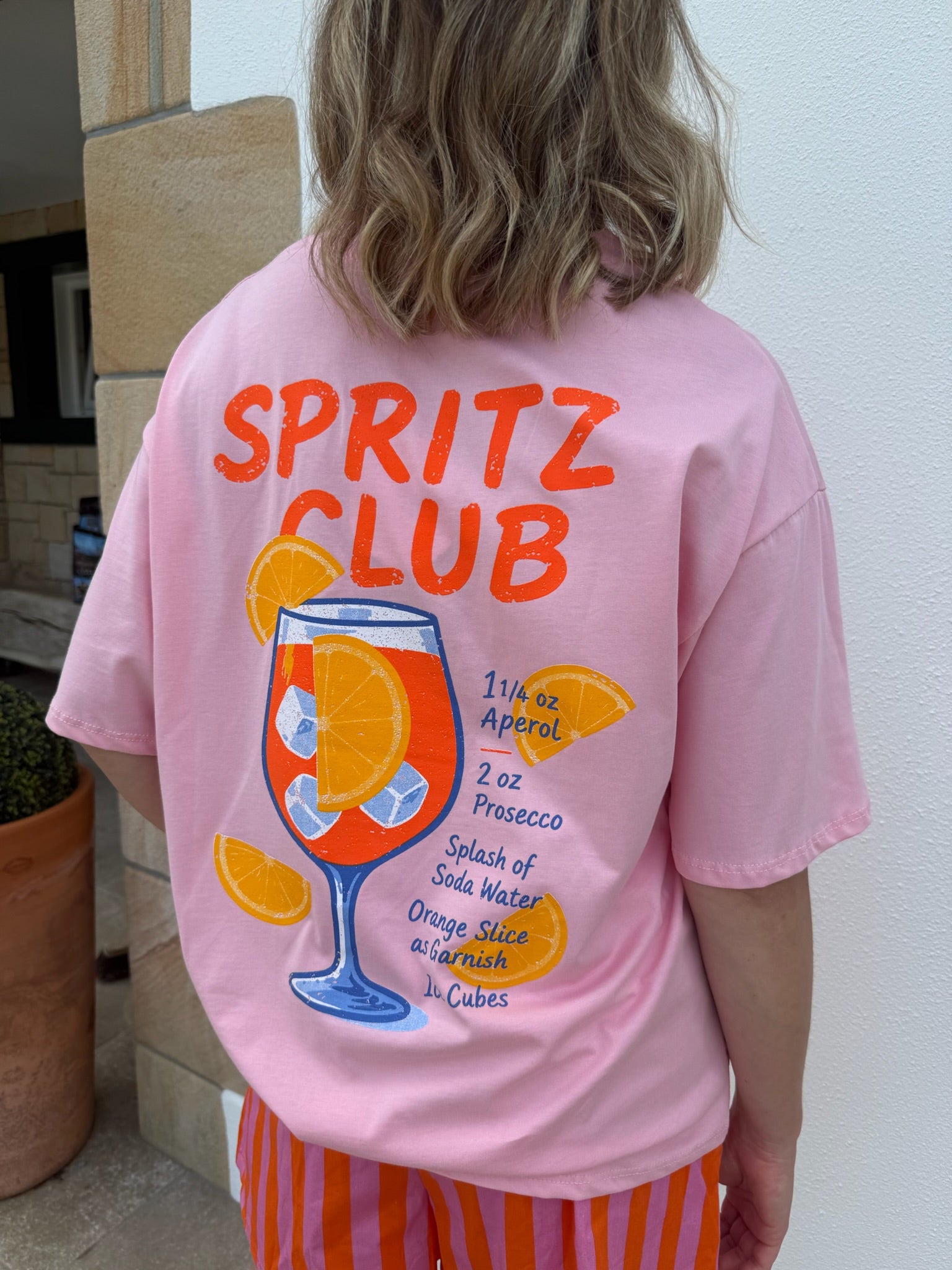 T-shirt SPRITZ rose