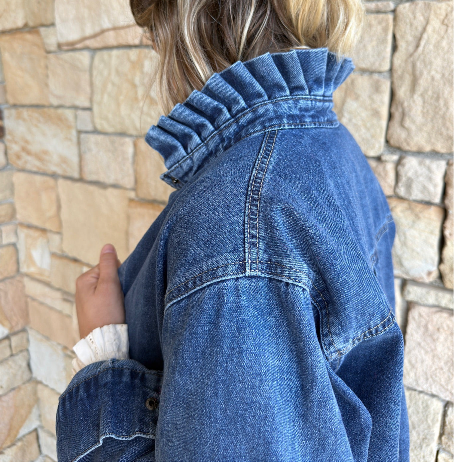 Veste en jean LEA
