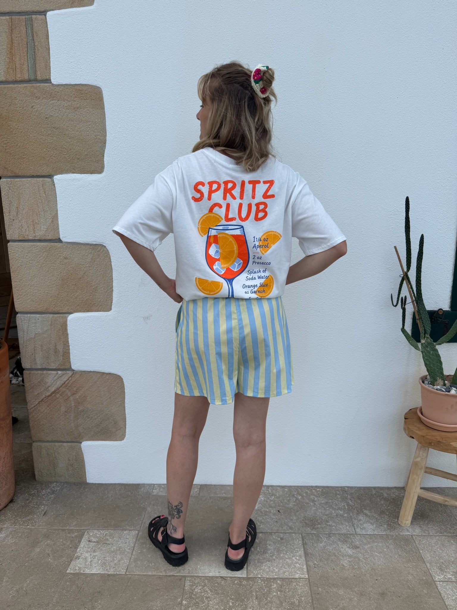 T-shirt SPRITZ blanc