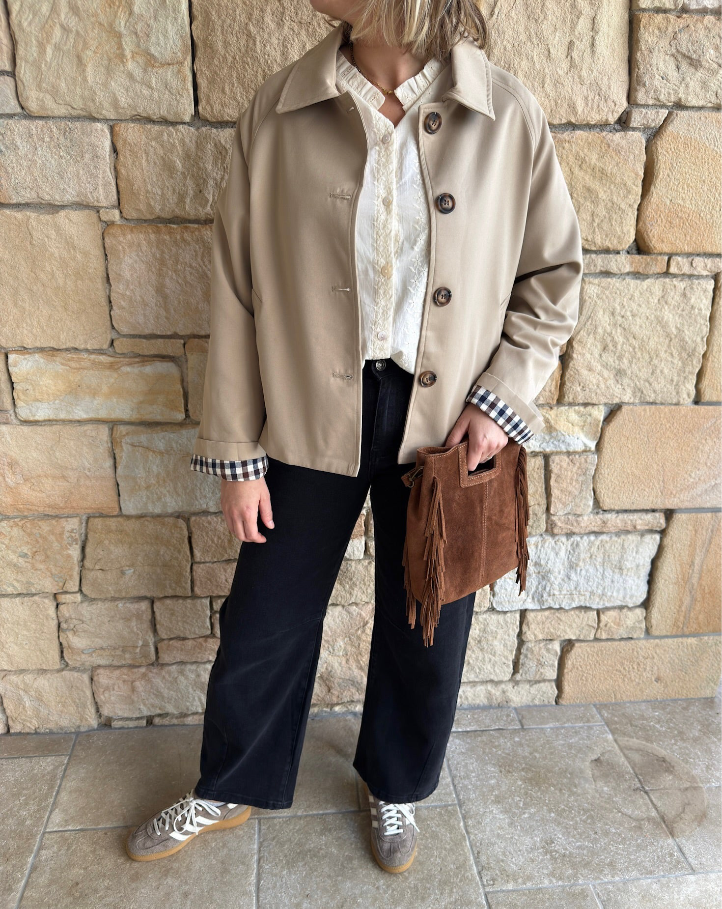 Veste trench FLORENCE - Beige