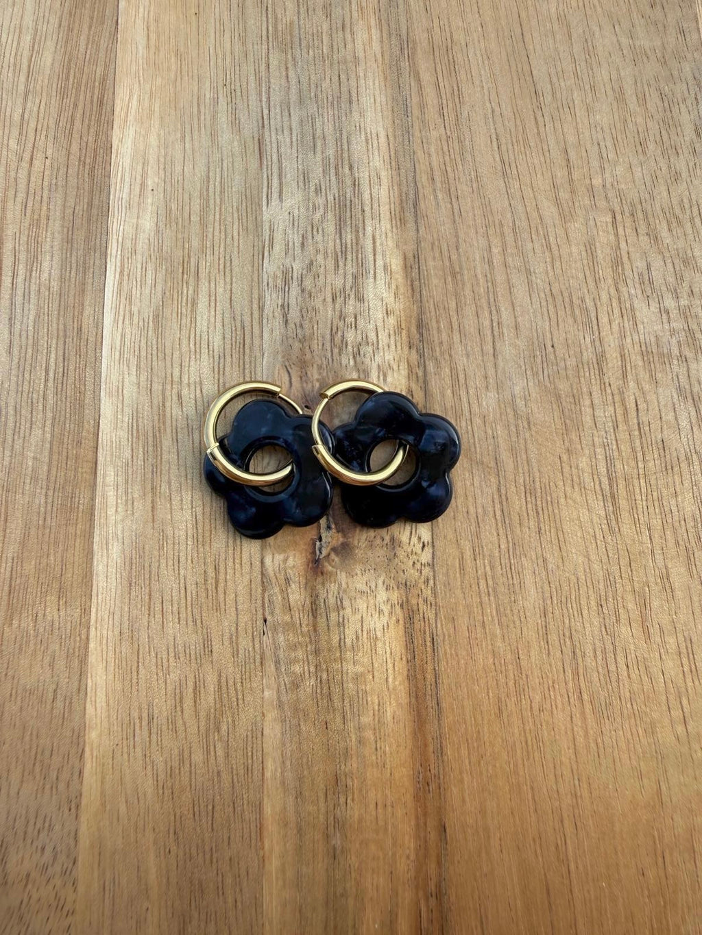 Boucles d’oreilles EMILIE bleues nuit