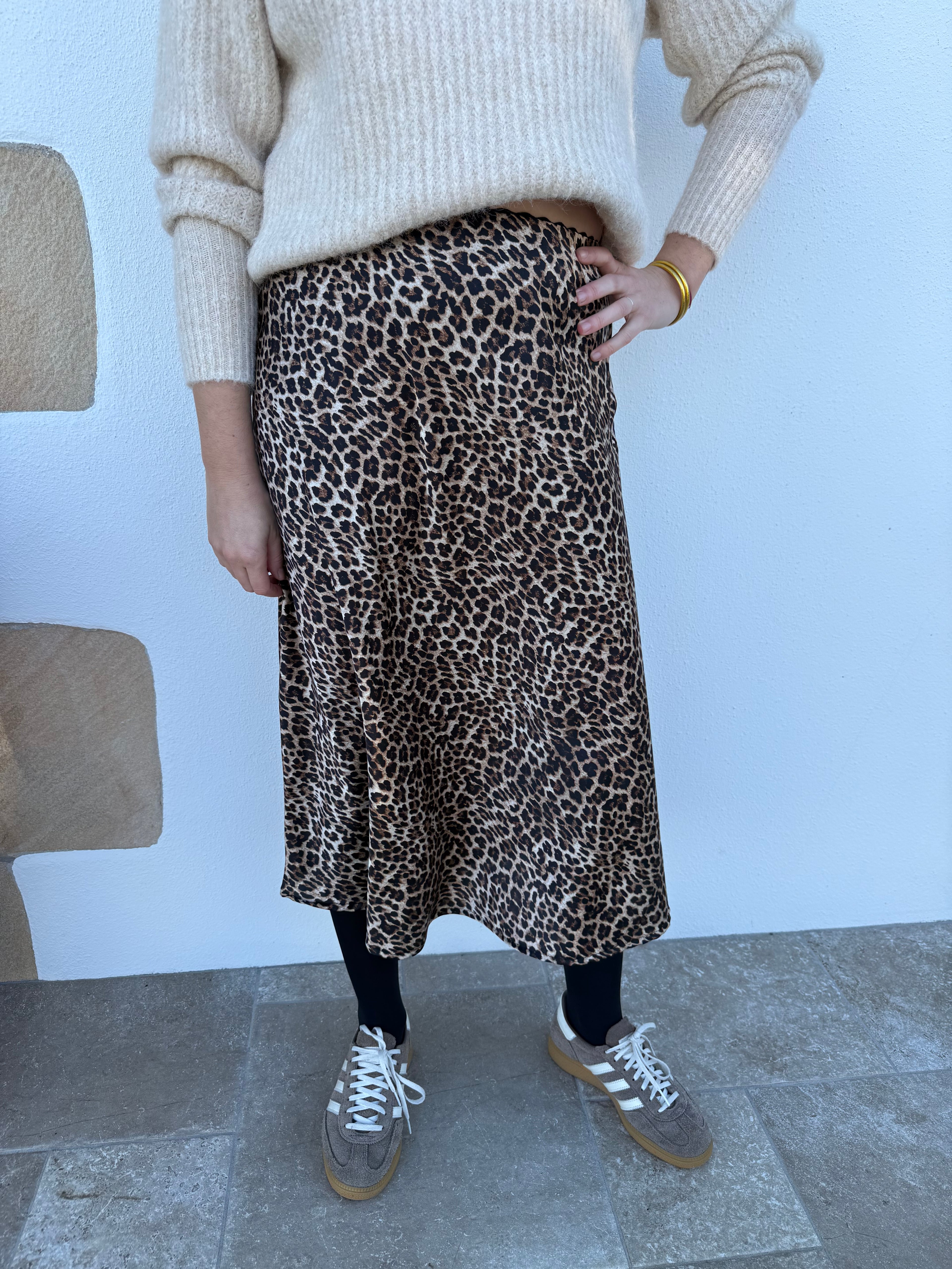 Jupe LAURENT léopard