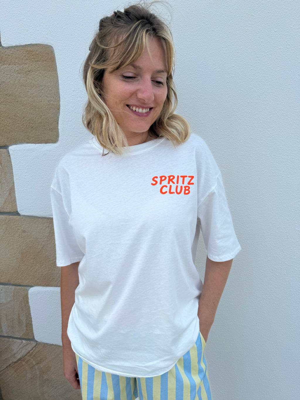 T-shirt SPRITZ blanc