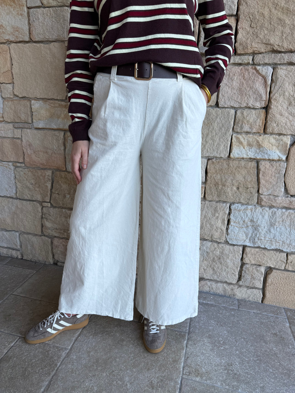 Pantalon JEANNE écru