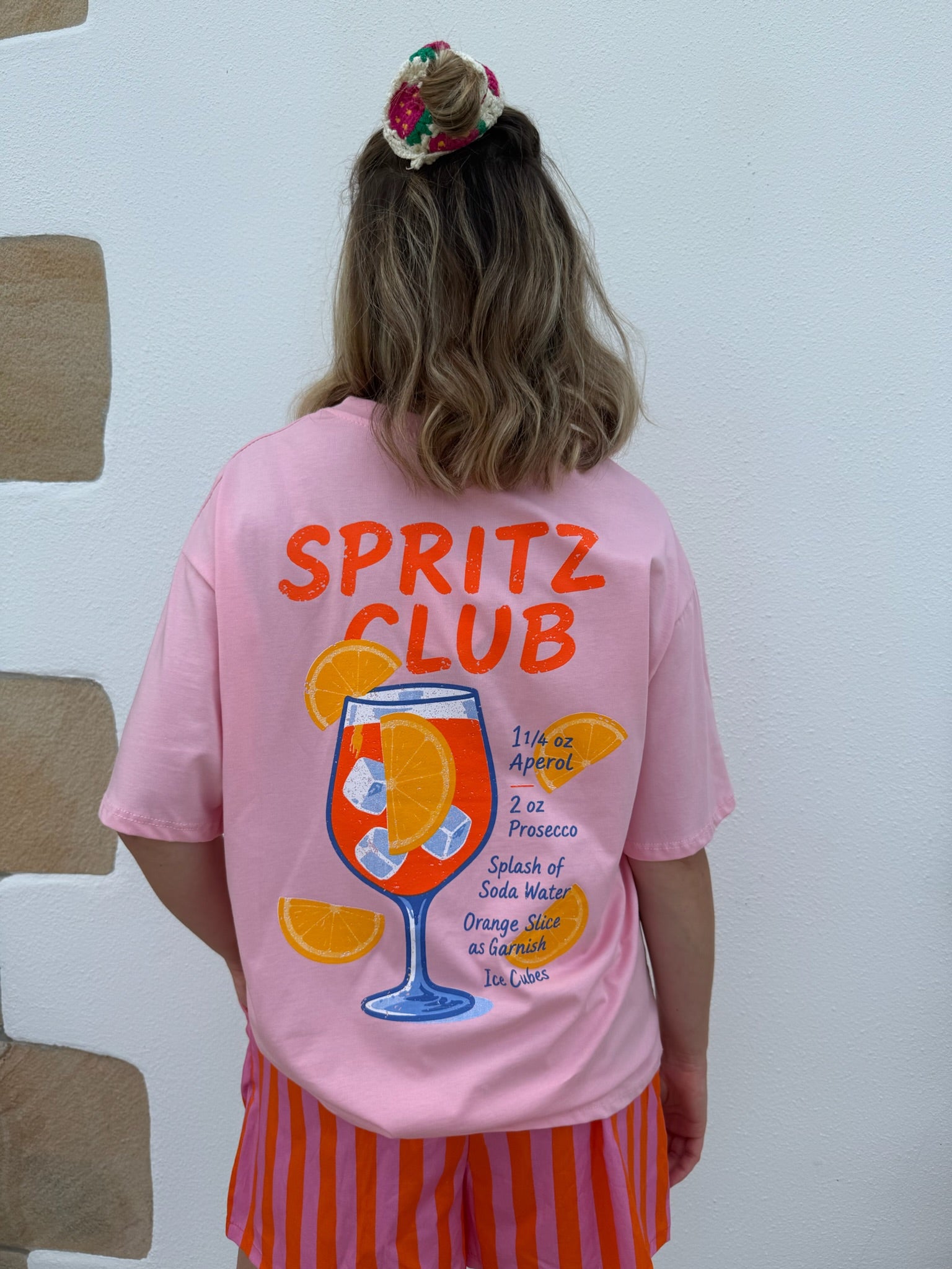 T-shirt SPRITZ rose