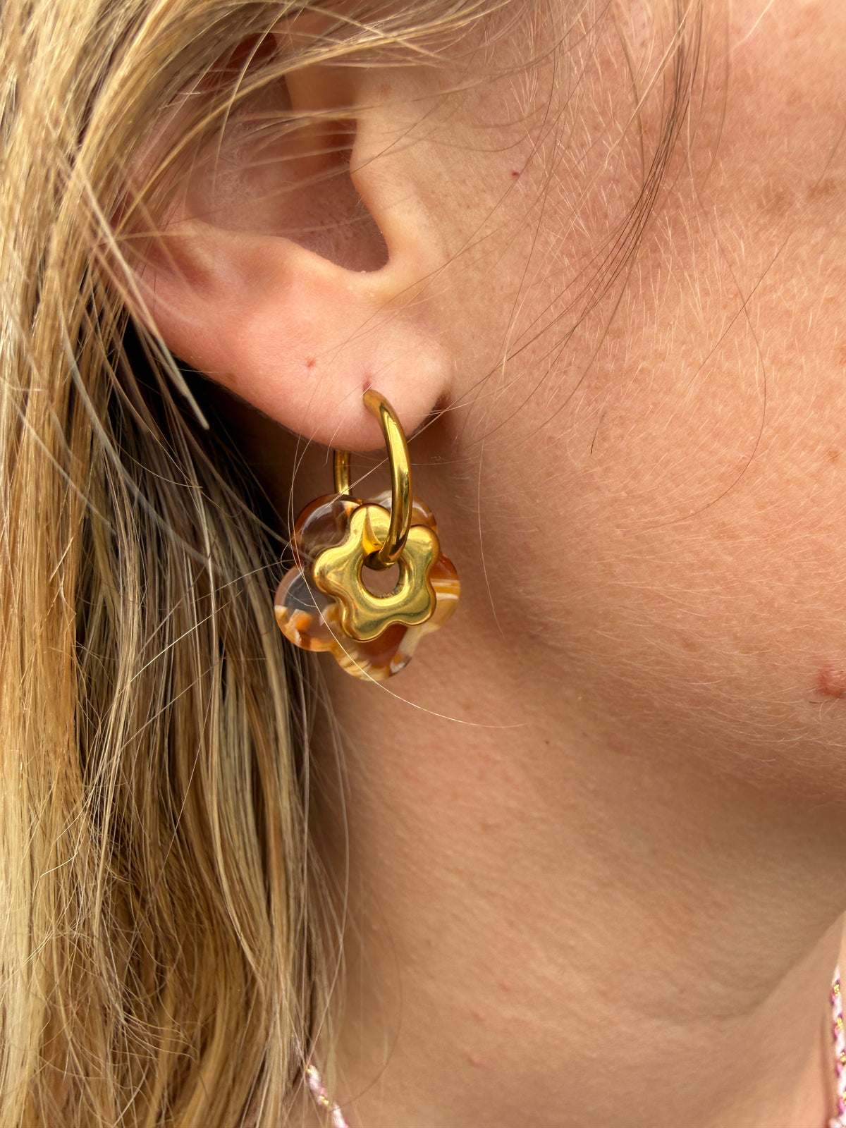 Boucles d’oreilles ADÈLE rouilles