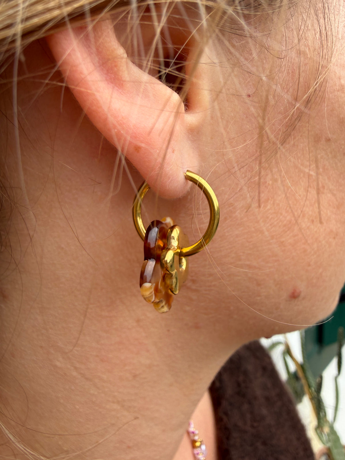 Boucles d’oreilles ADÈLE rouilles