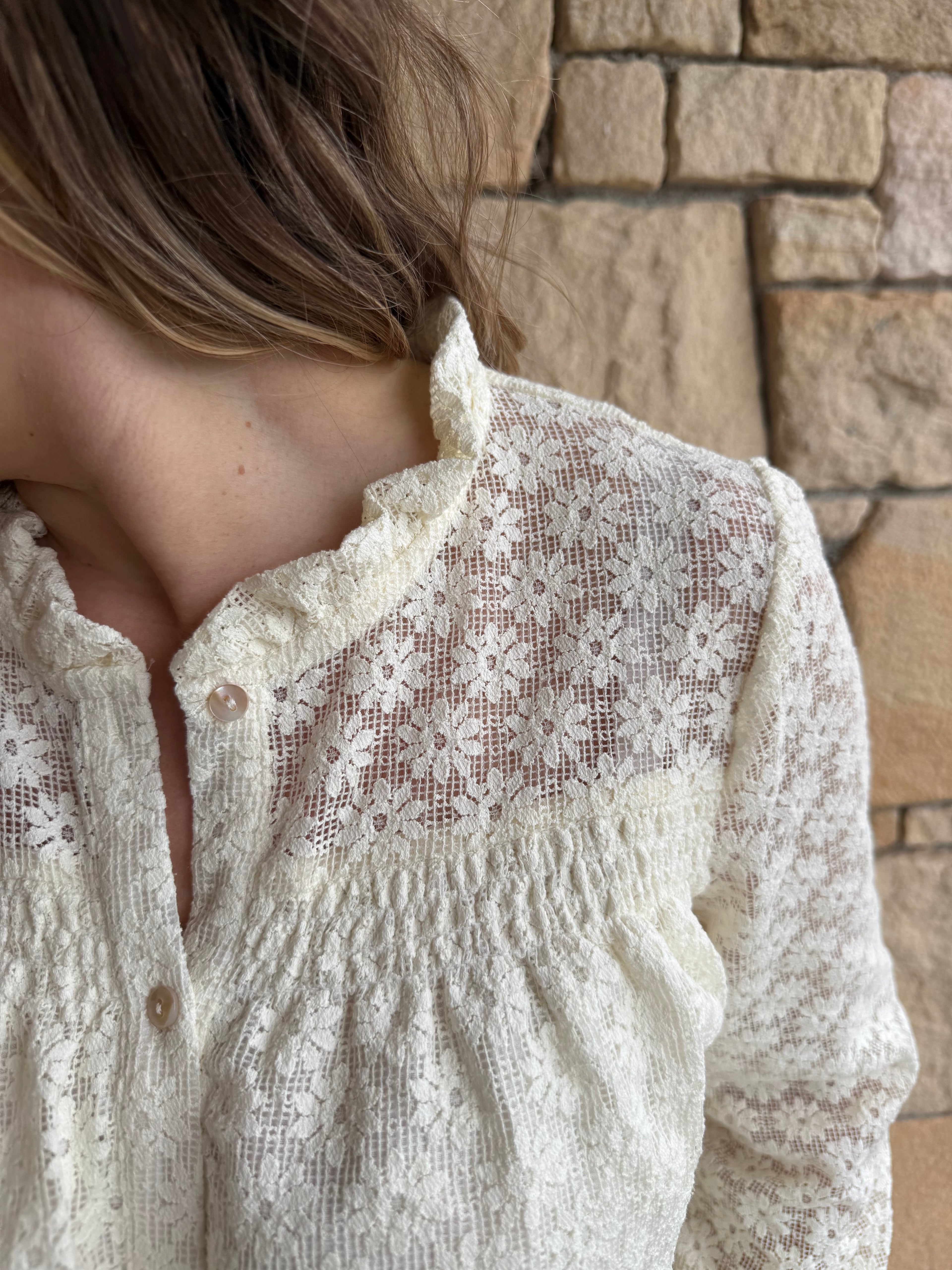 Blouse MORGANE écrue