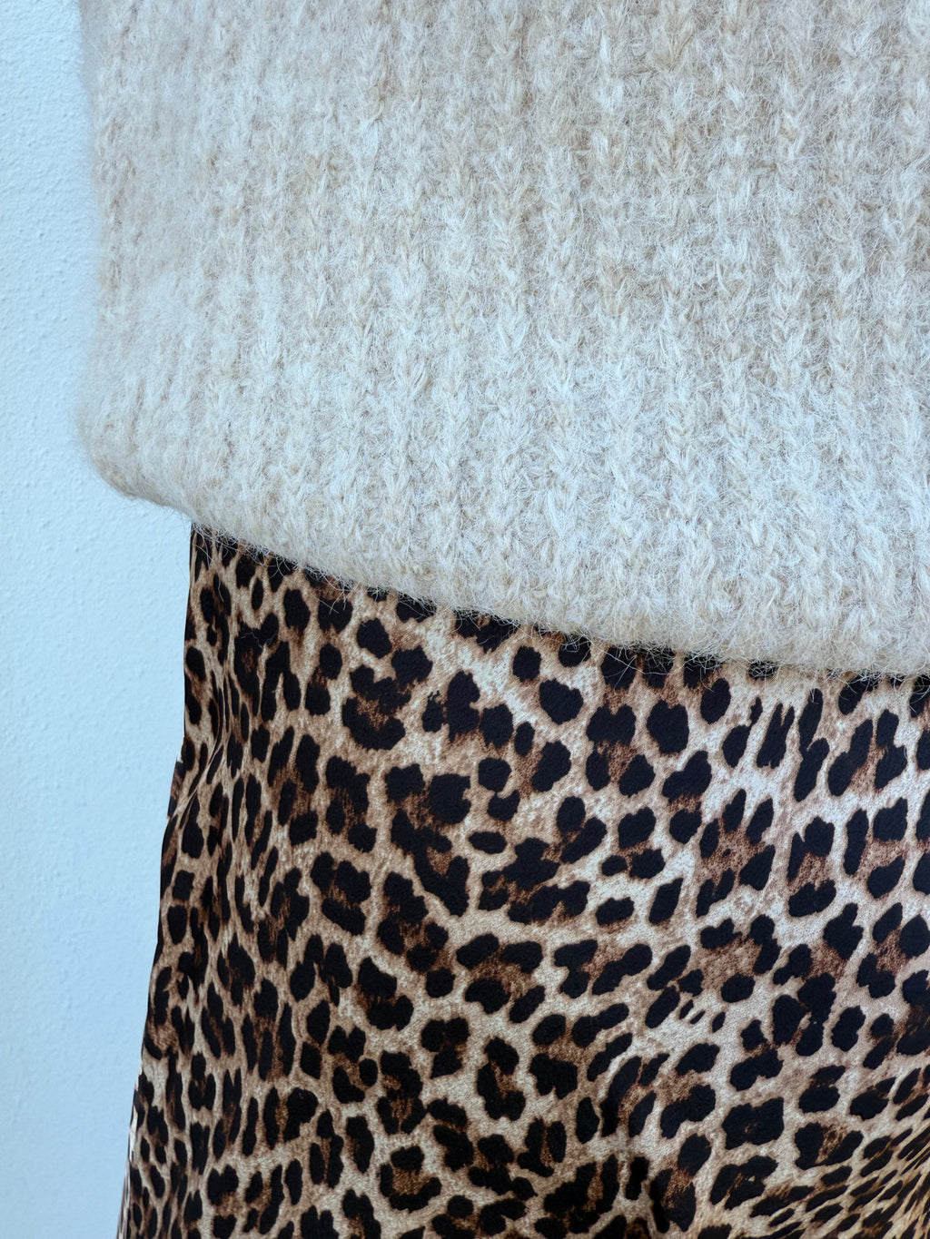 Jupe LAURENT léopard