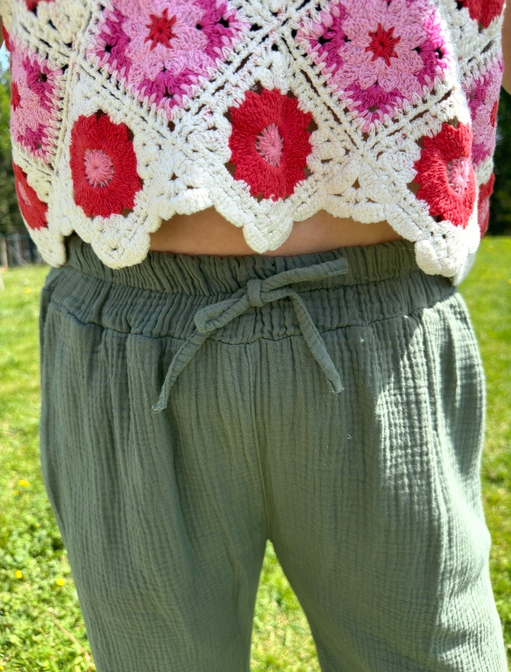 Pantalon AUDREY kaki