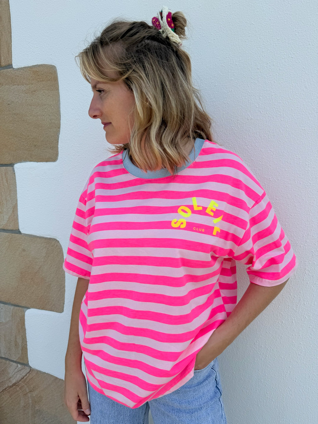 T-shirt LOU rose