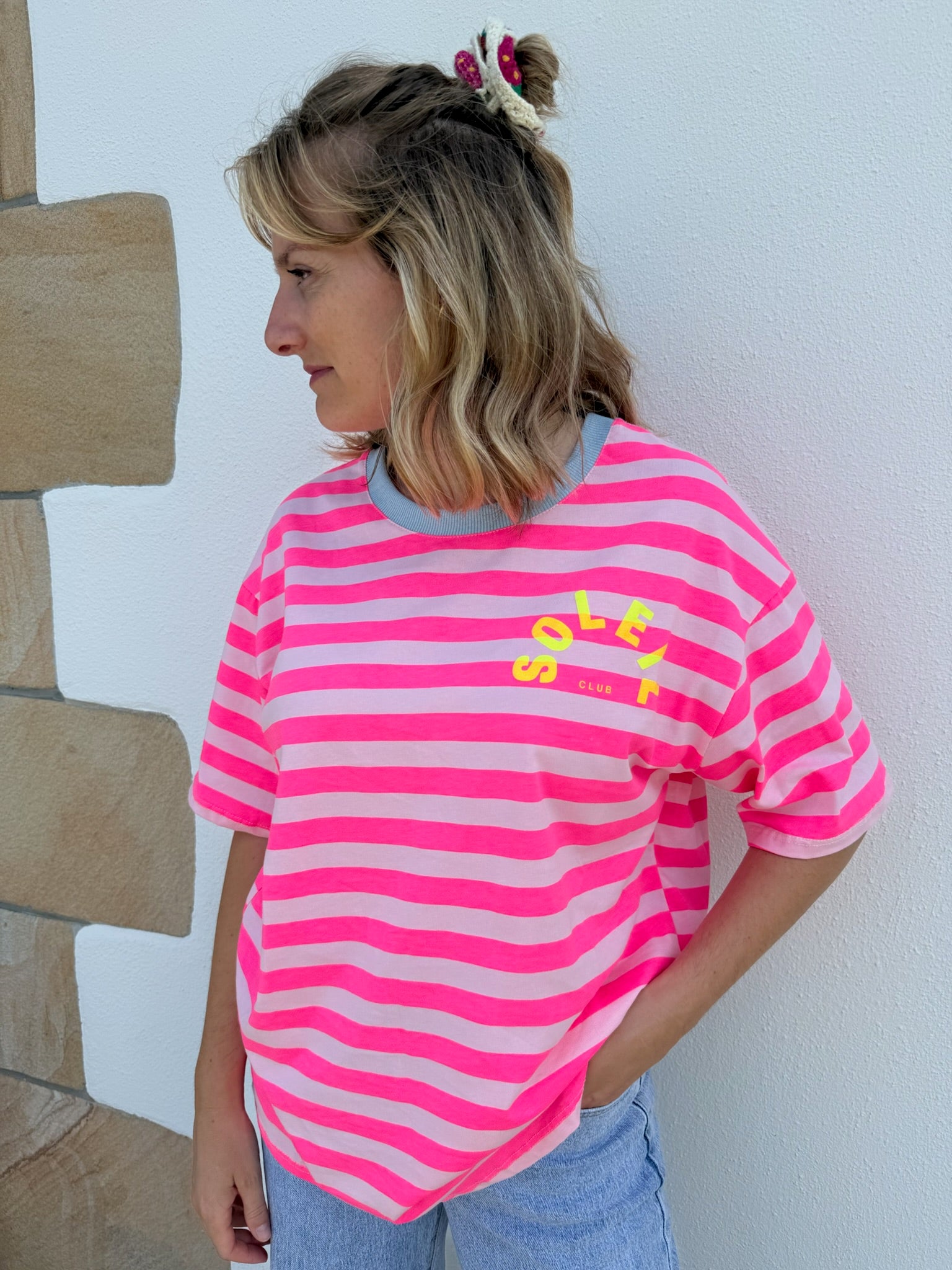 T-shirt LOU rose