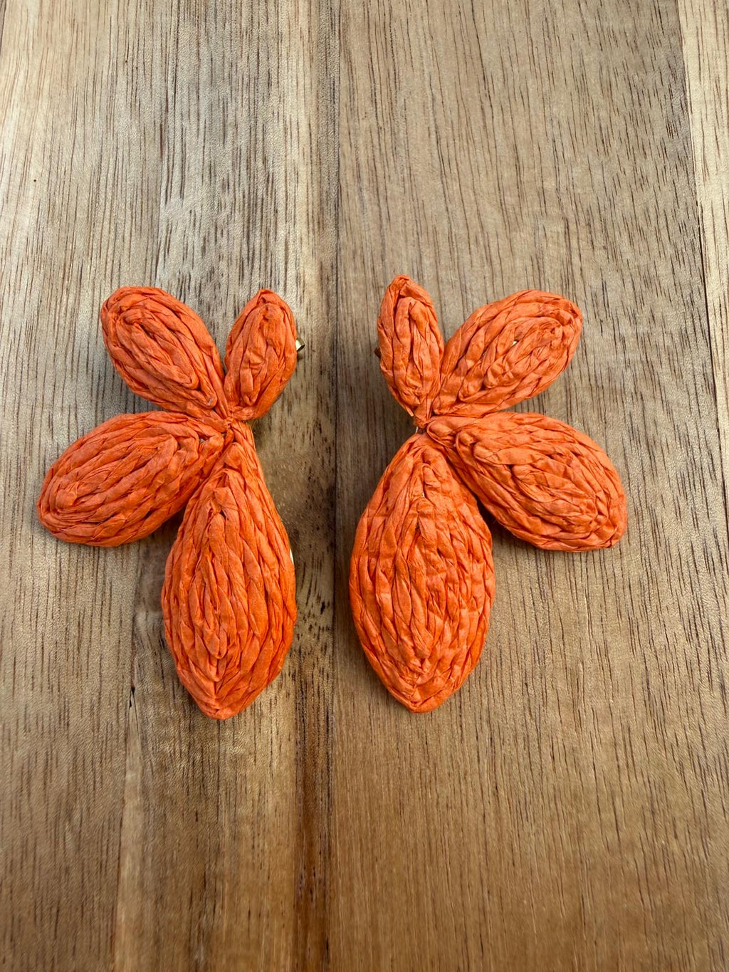 Boucles d’oreilles MATHILDE oranges