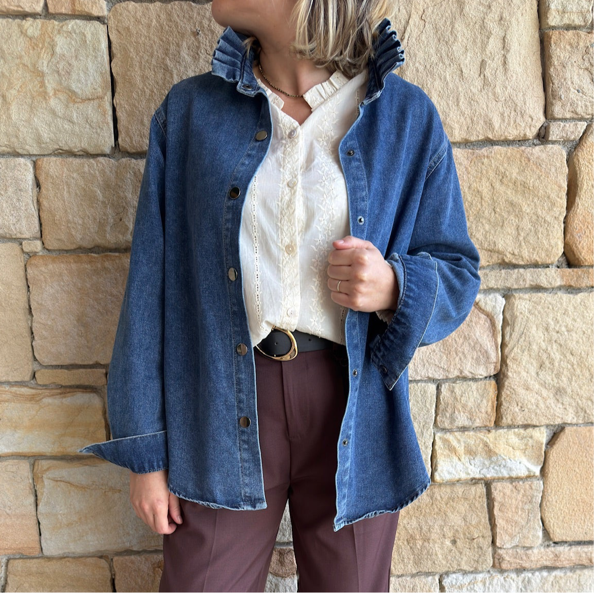 Veste en jean LEA