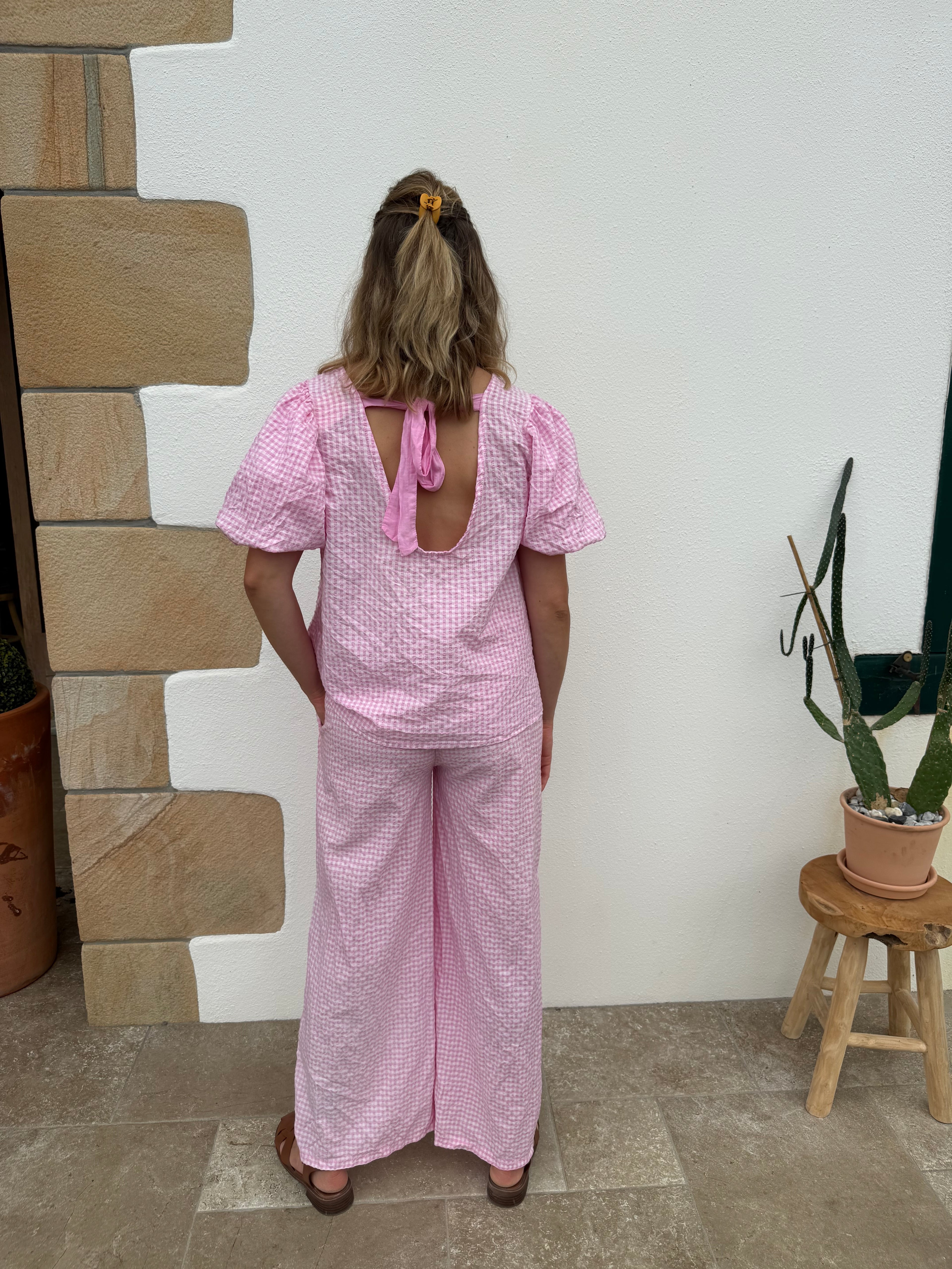 Pantalon LANA rose