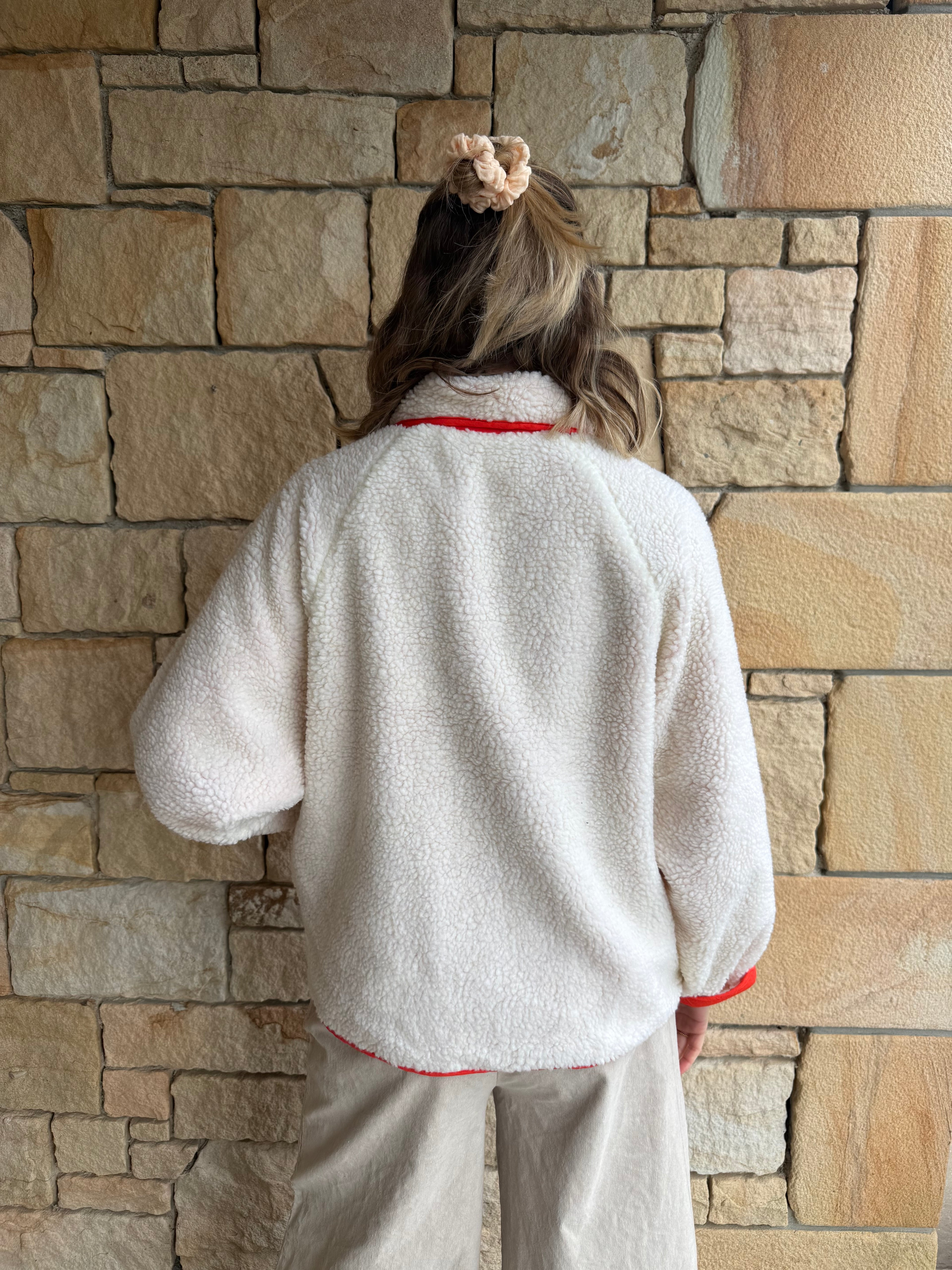 Polaire HÉLÈNE orange