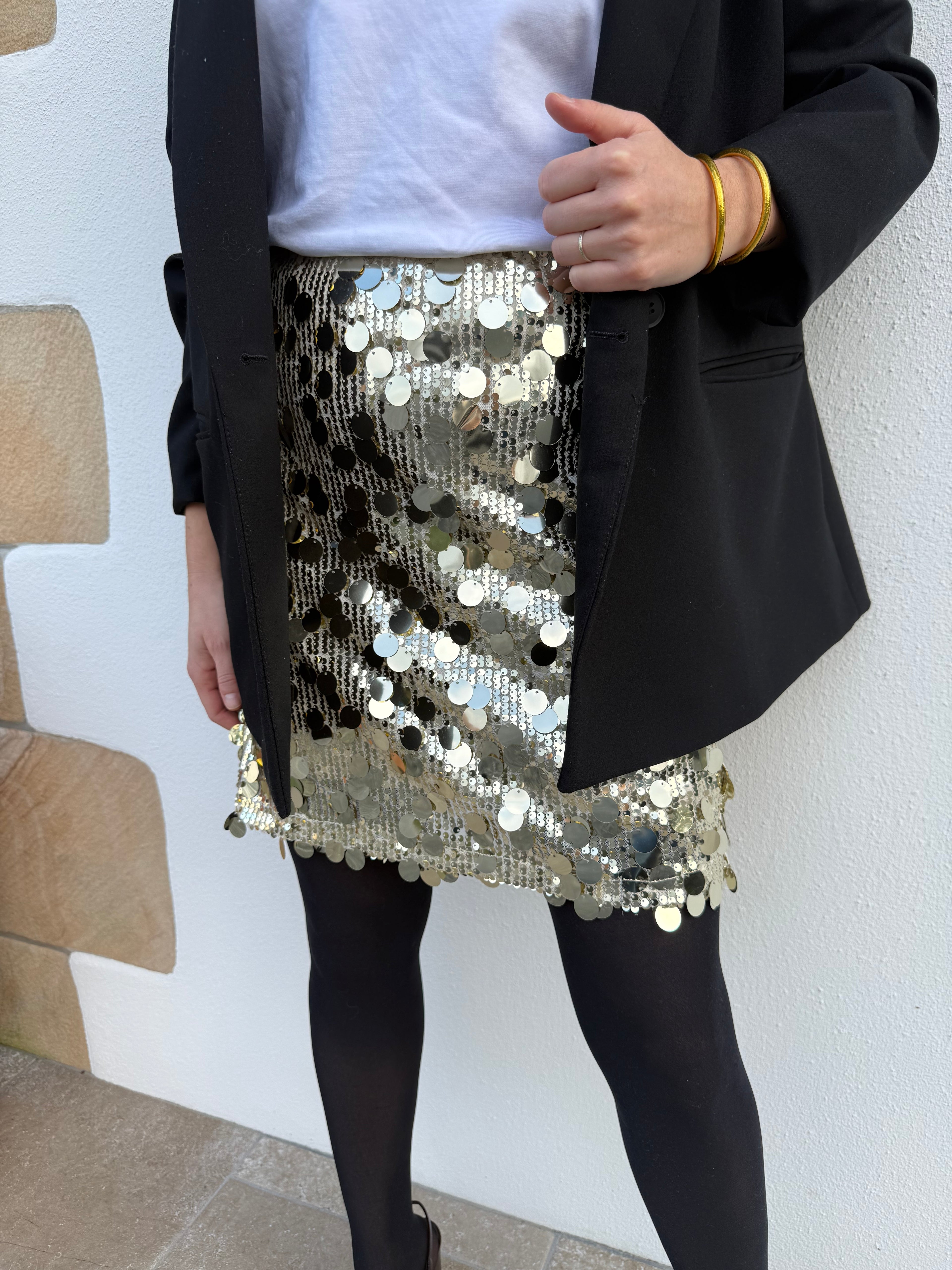 Jupe Severine dorée