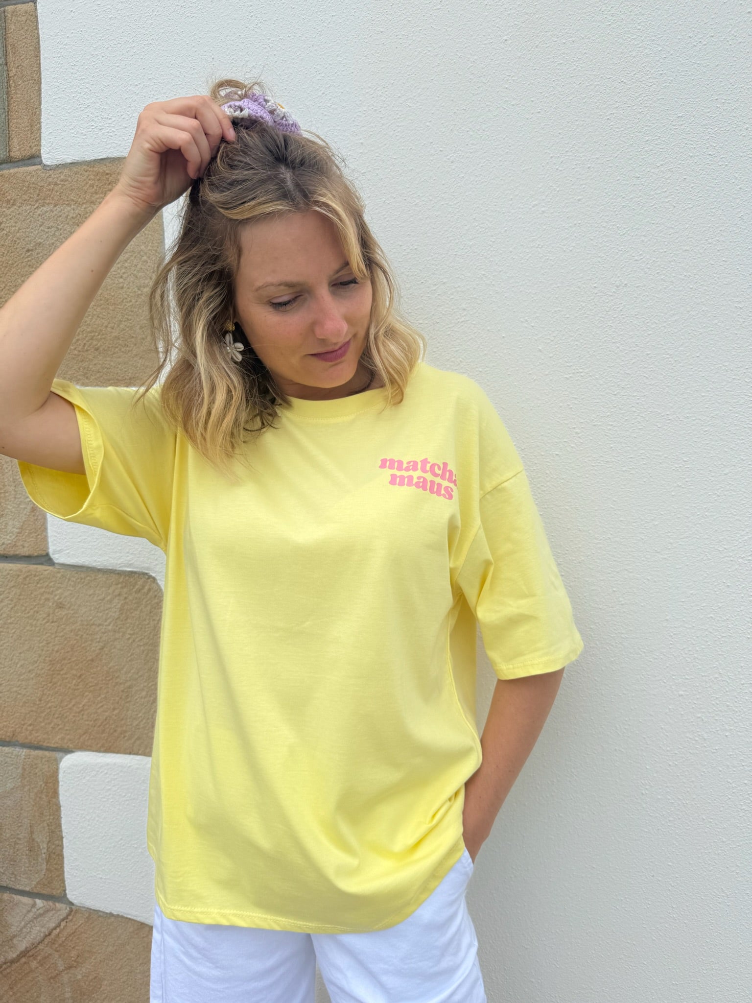 T-shirt EHNNA jaune