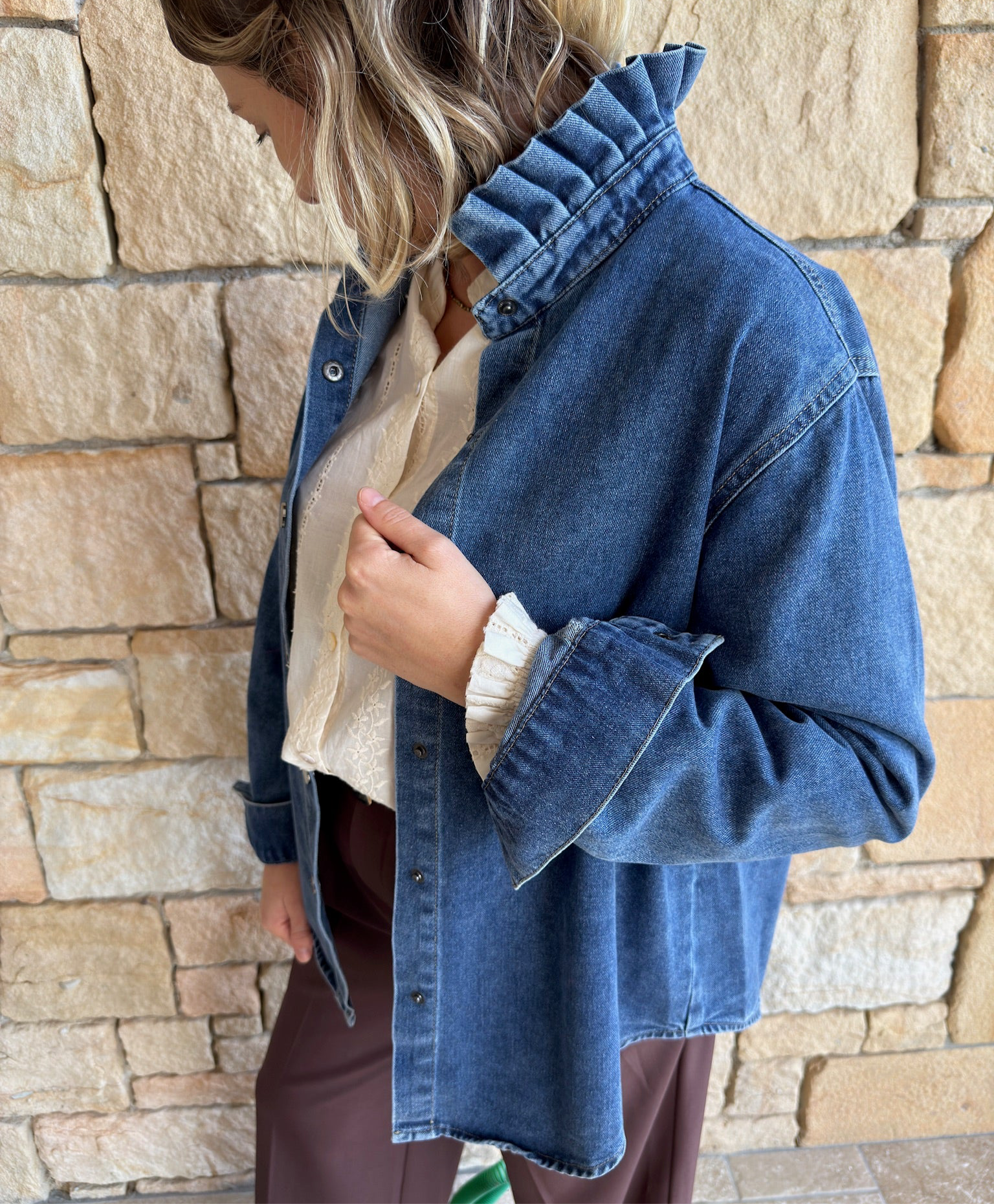 Veste en jean LEA