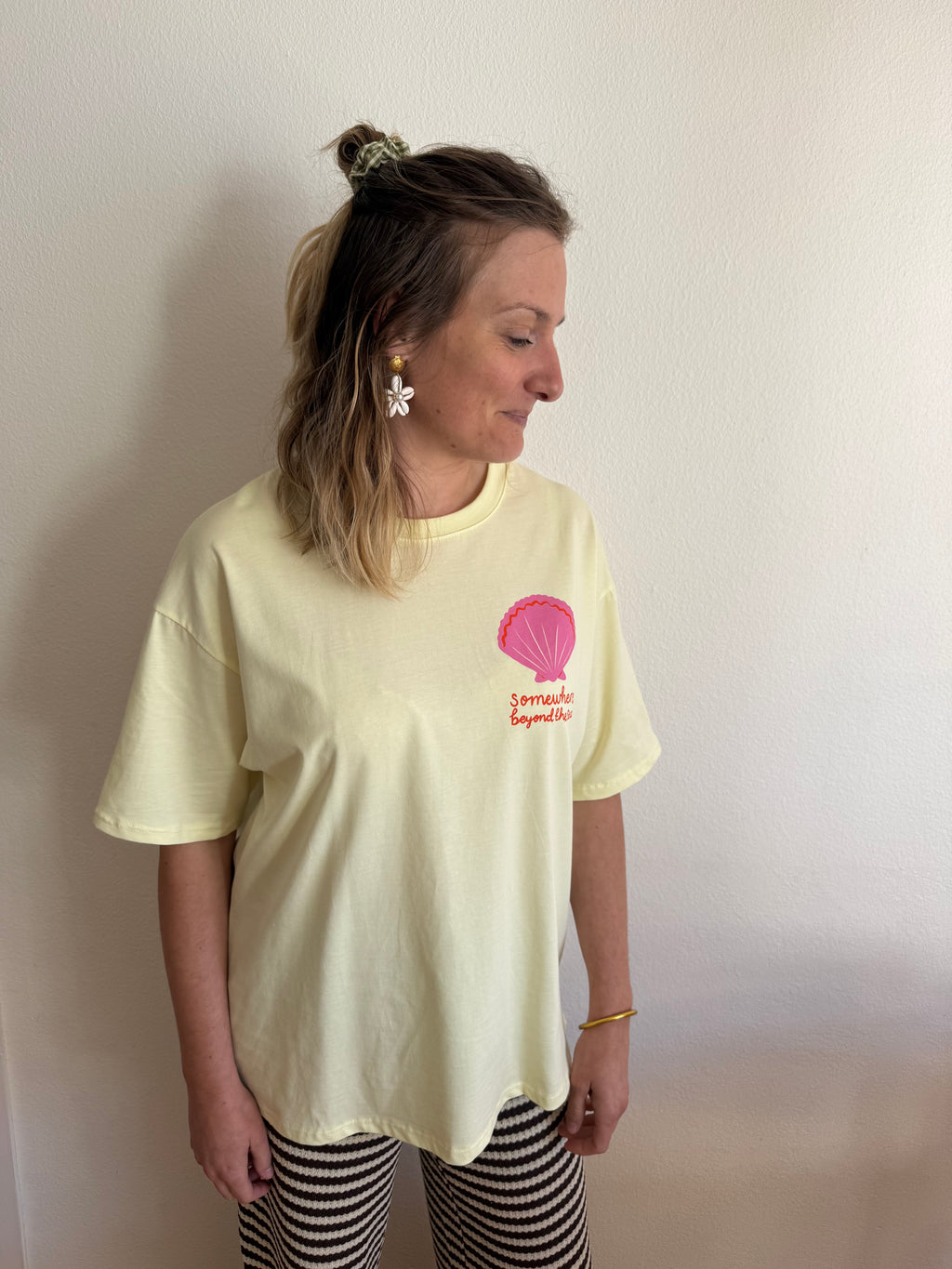 T-shirt ALAIA jaune
