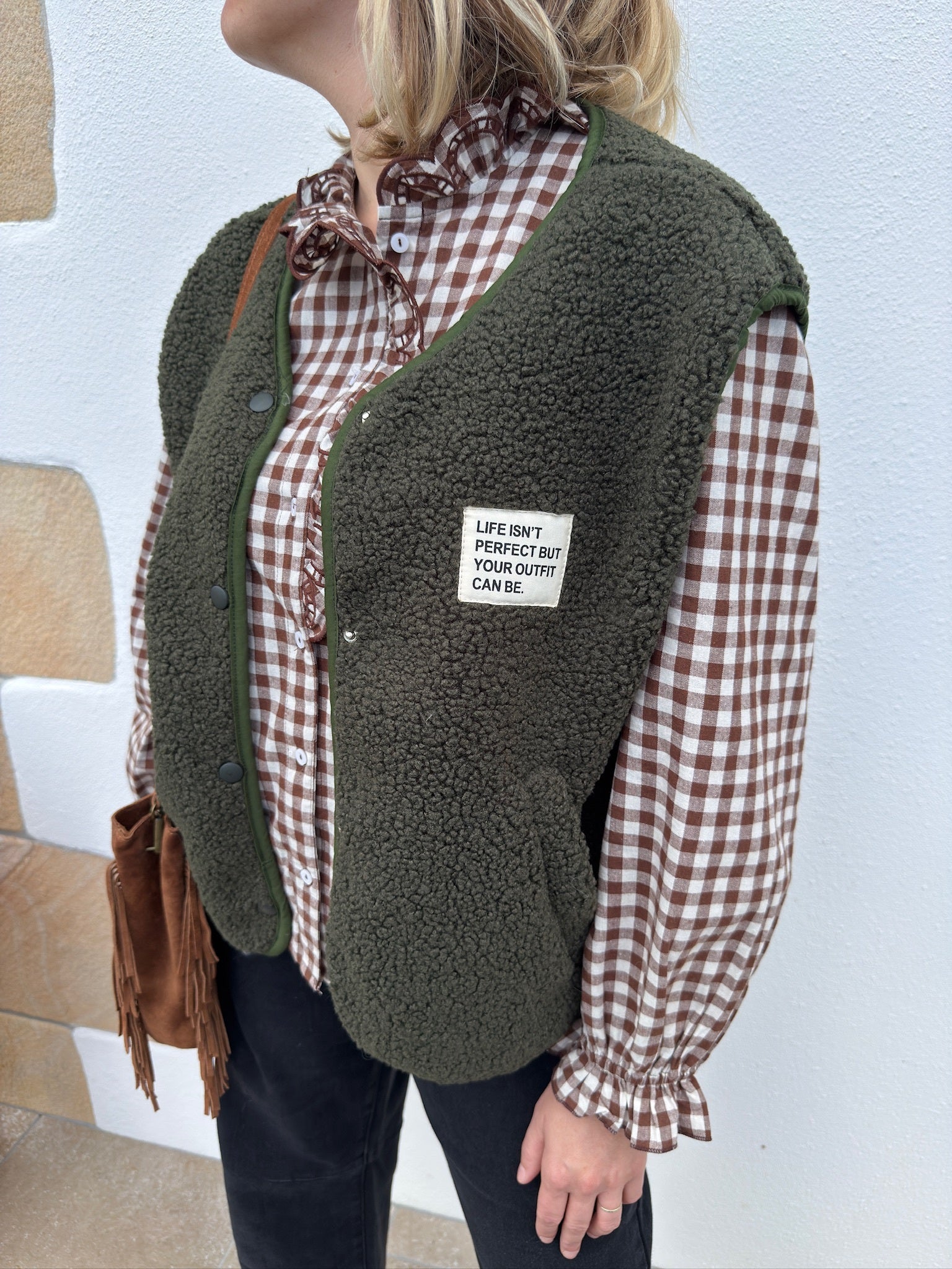 Gilet sans manches MARC - Kaki