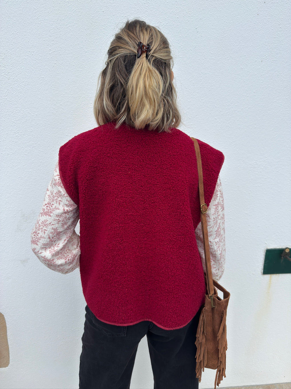 Gilet sans manches MARC - Bordeaux