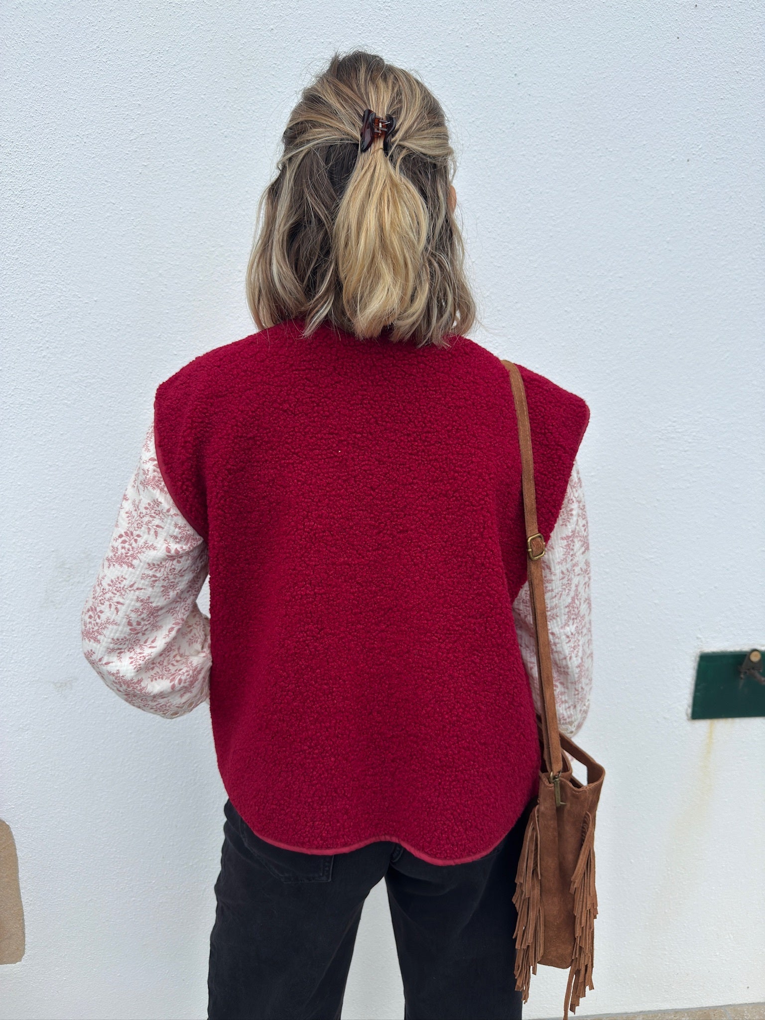 Gilet sans manches MARC - Bordeaux
