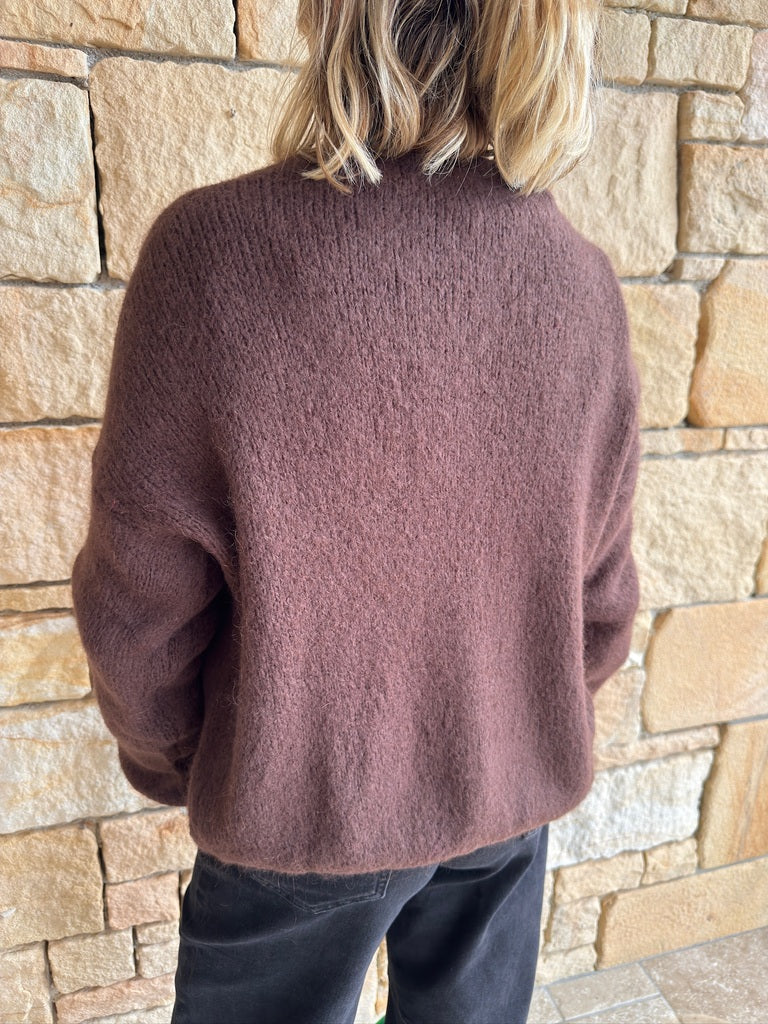 Gilet MATHIEU - Marron Chocolat