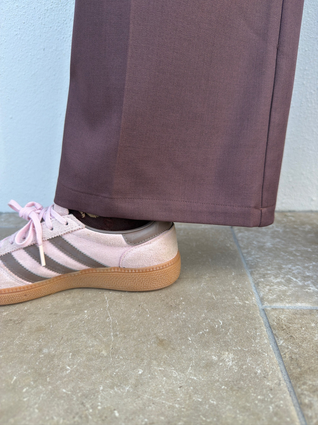Pantalon tailleur OLIVIA - Café