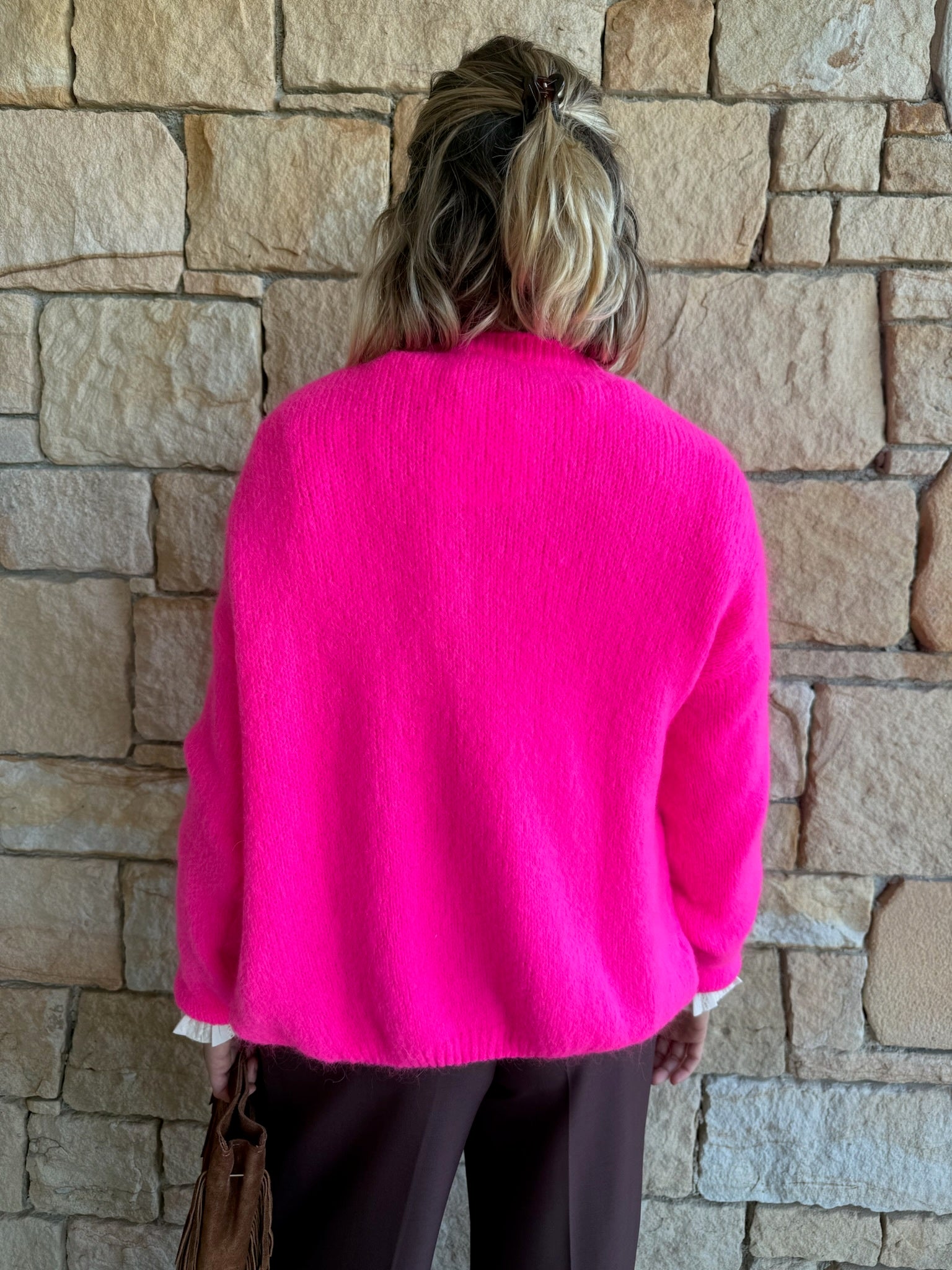 Gilet MATHIEU - Rose Fluo